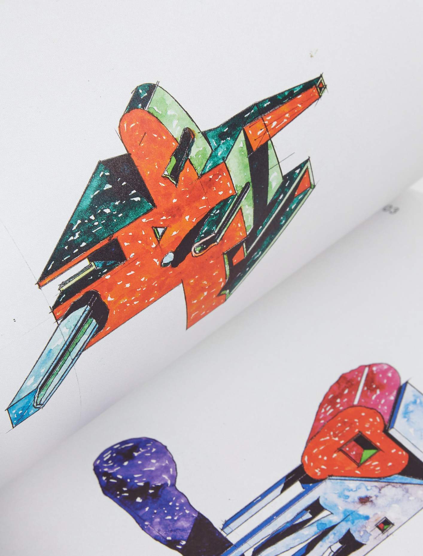 148 Oblique Drawings by Serban Ionescu - Image 3