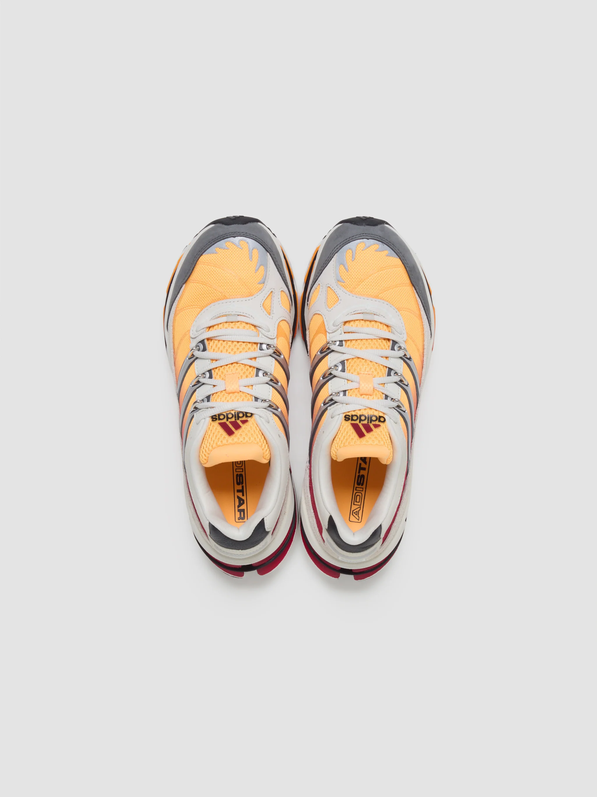 Adistar Harmony Sneaker in Flash Orange & Grey Six - Image 3