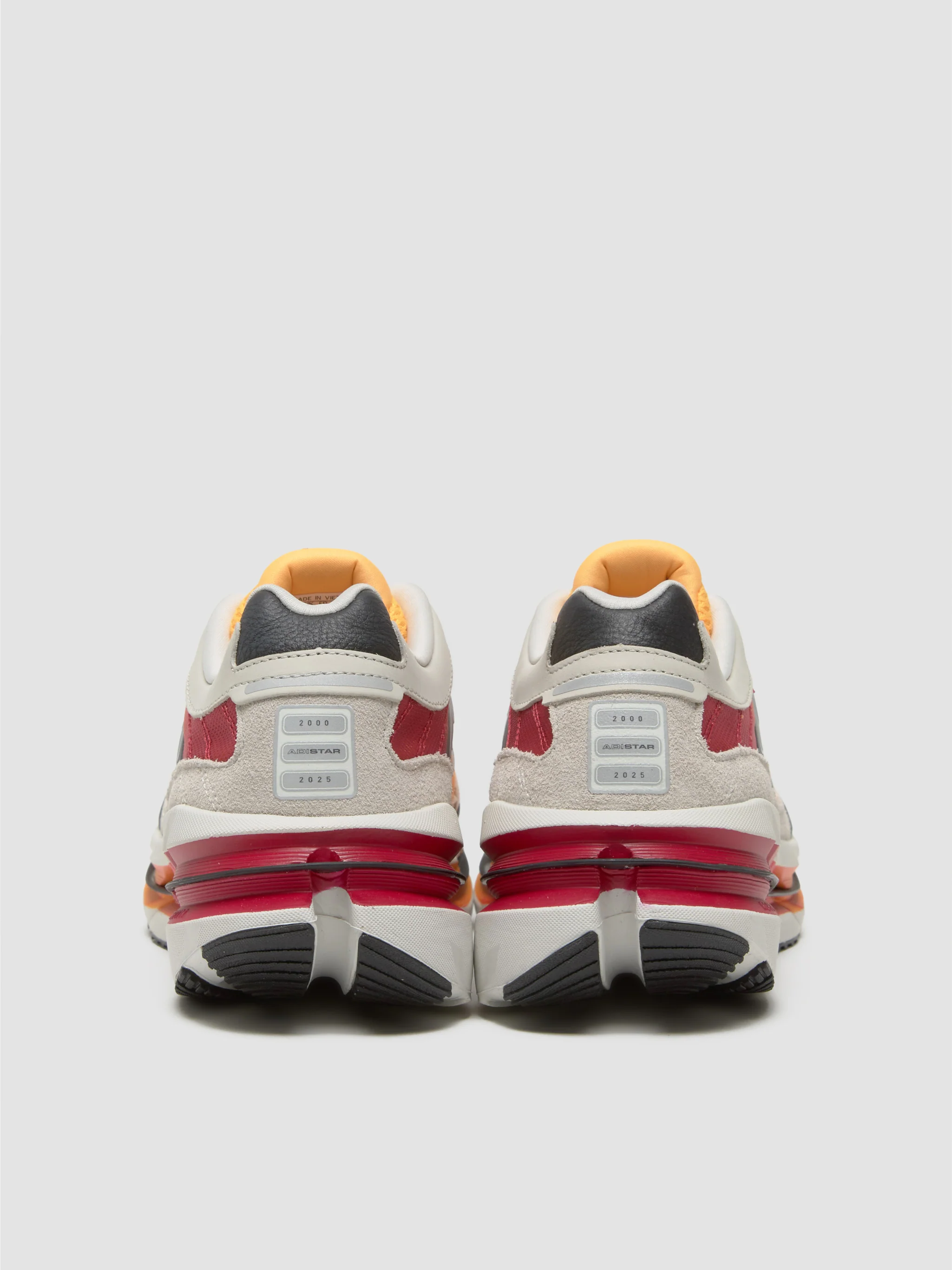 Adistar Harmony Sneaker in Flash Orange & Grey Six - Image 4