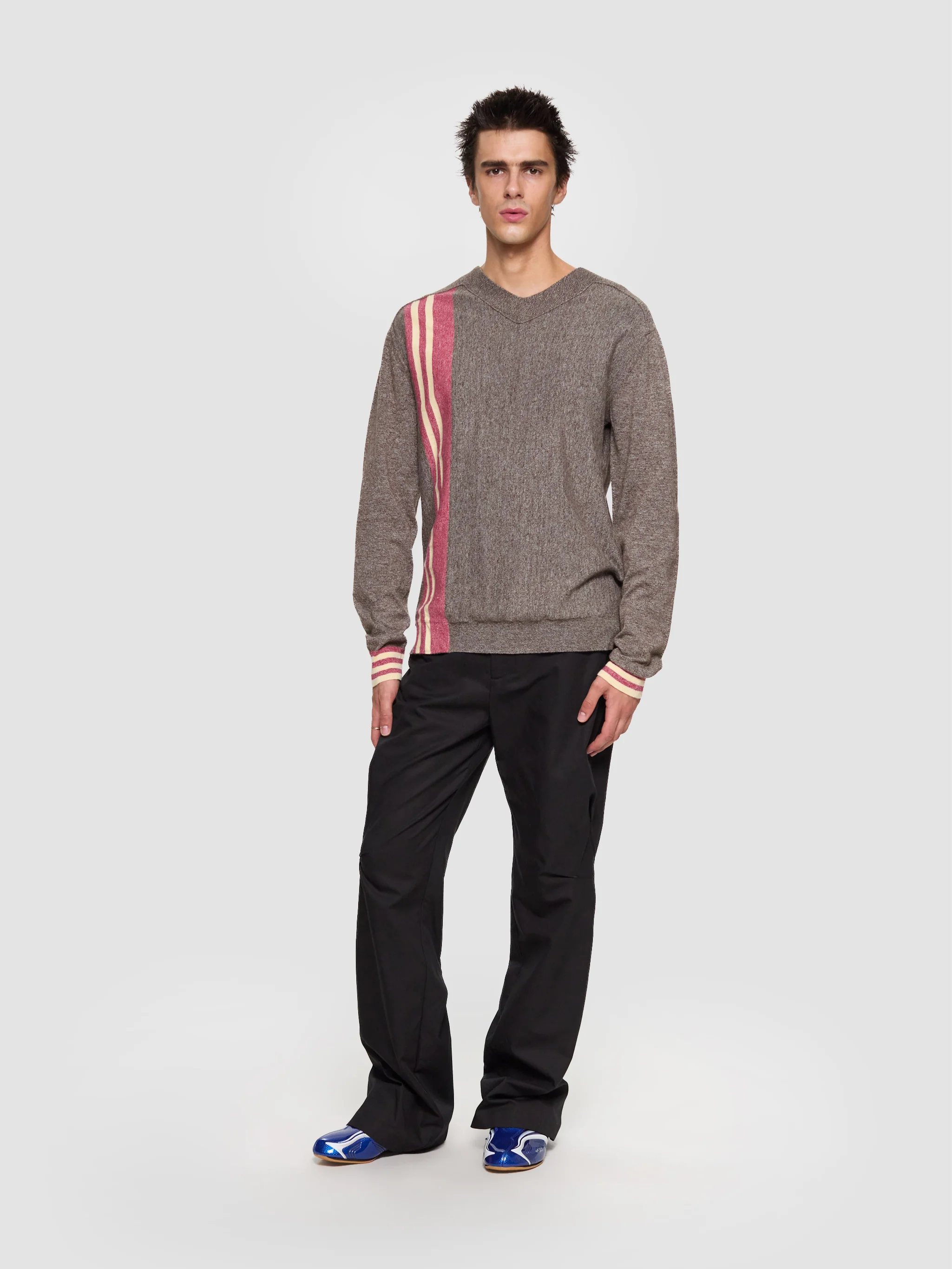 Alec K-Dart Trousers in Black Sable - Image 4