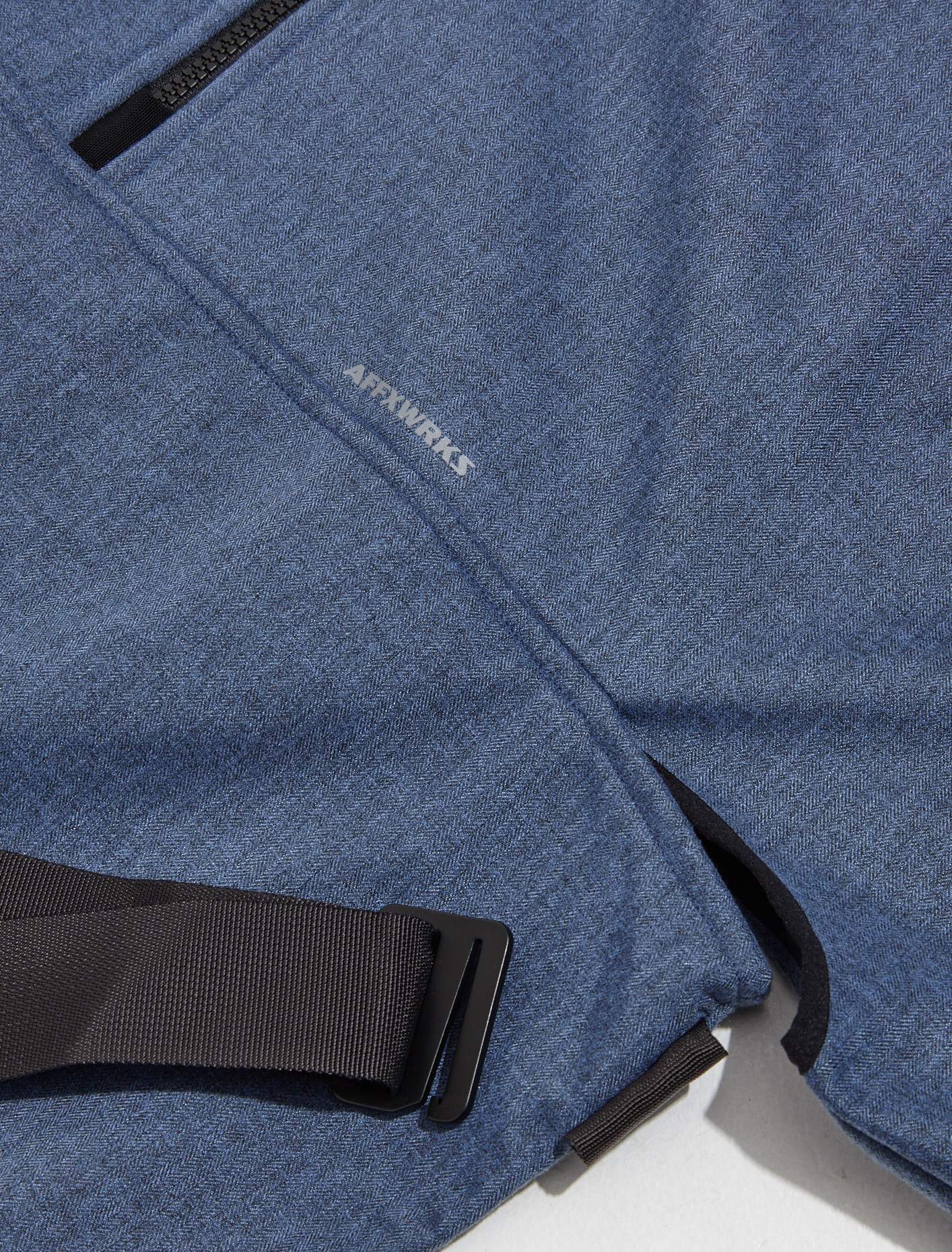 Bag Jacket in Peppered Blue - Image 3