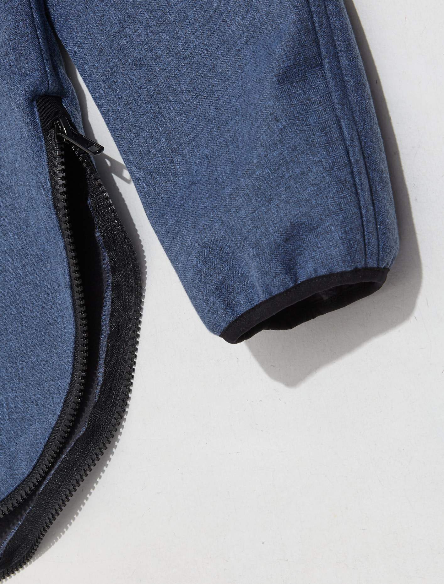 Bag Jacket in Peppered Blue - Image 4