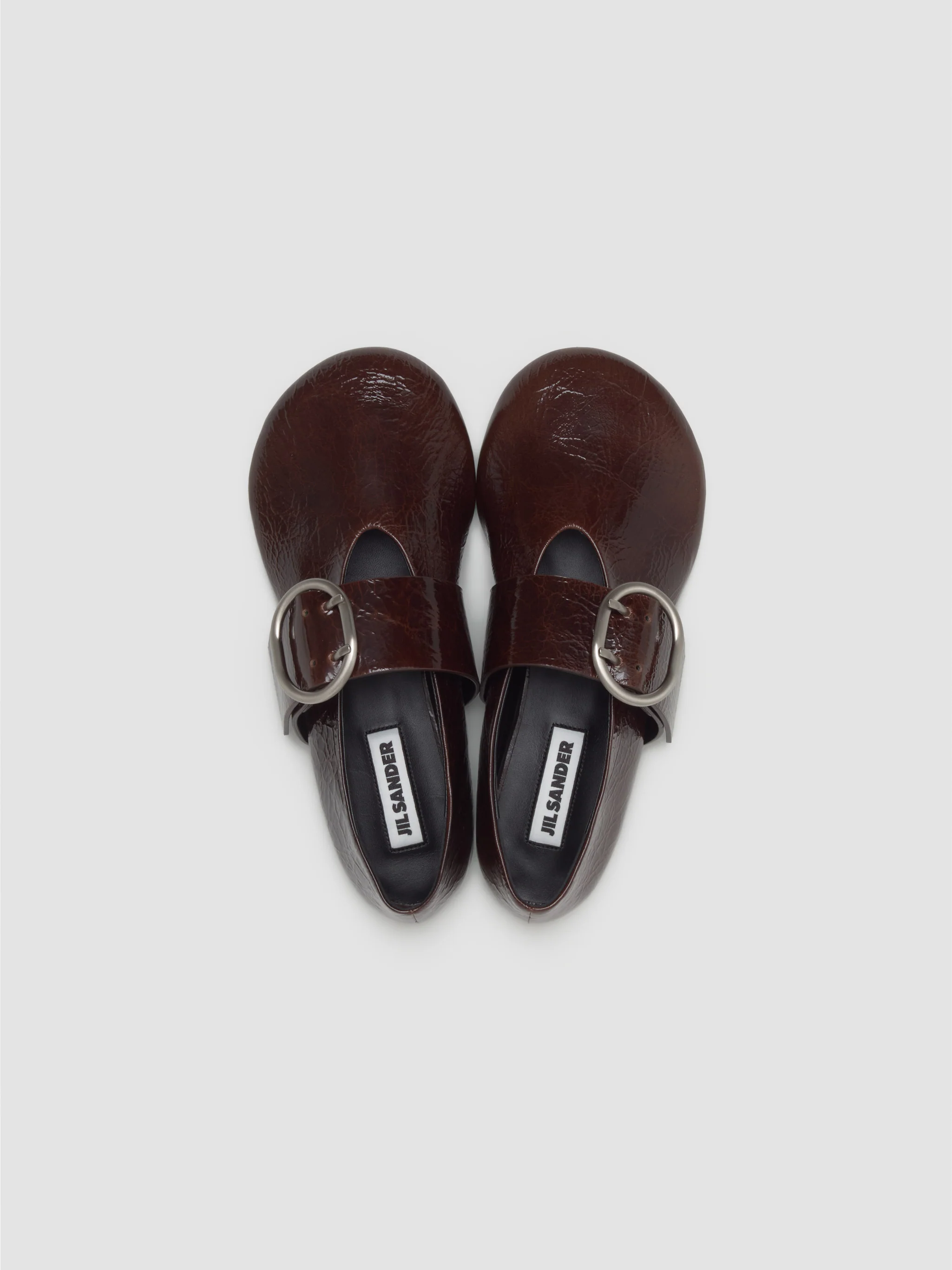 Ballerina Shoes in Dark Earth - Image 3