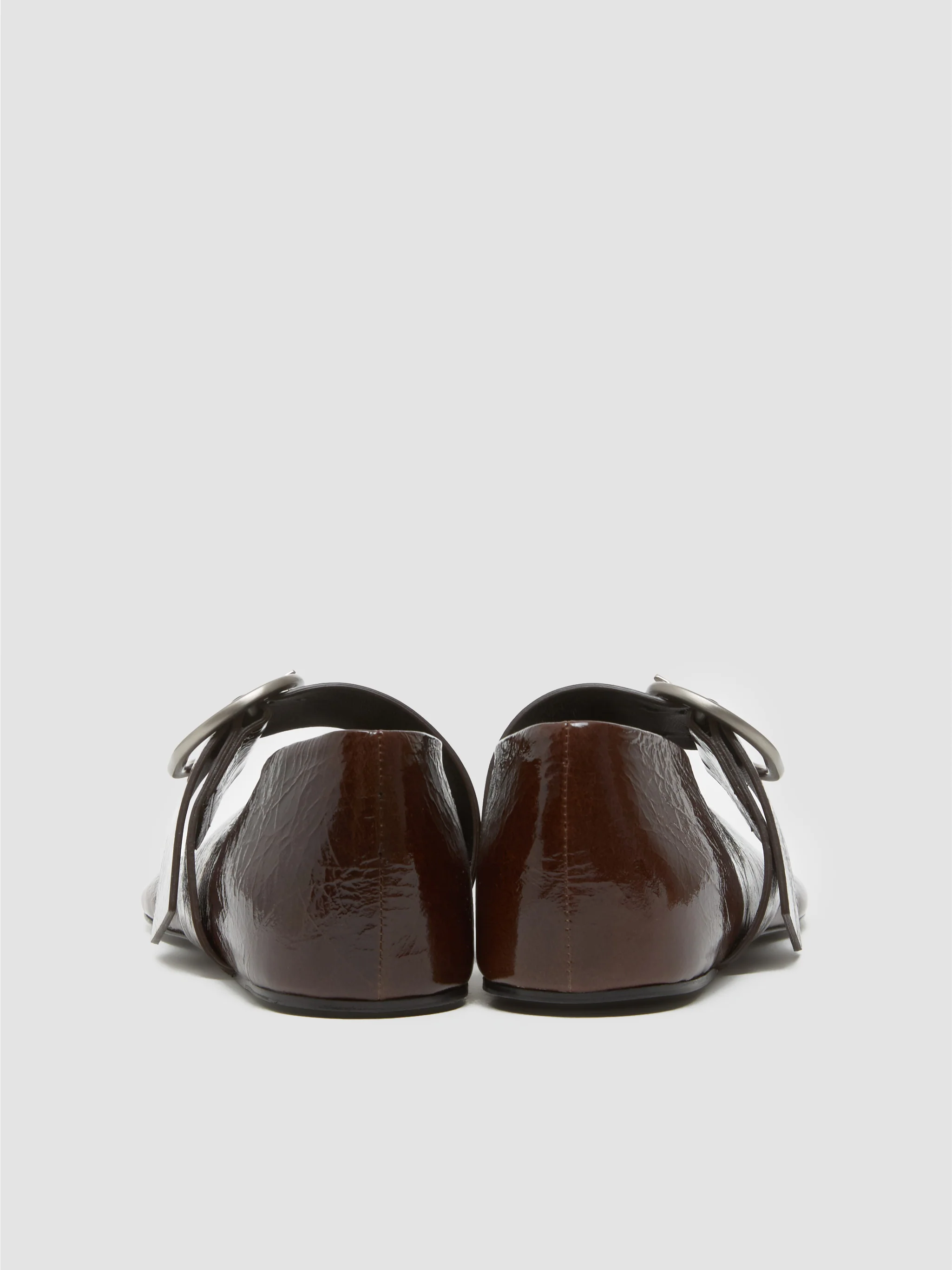 Ballerina Shoes in Dark Earth - Image 4