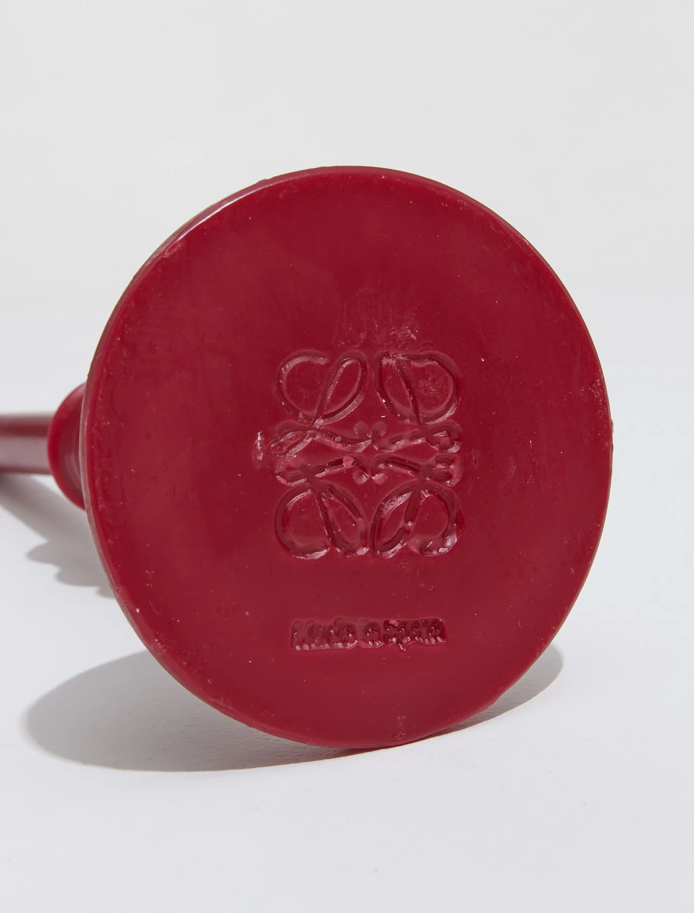 Beetroot Wax Candleholder - Image 3