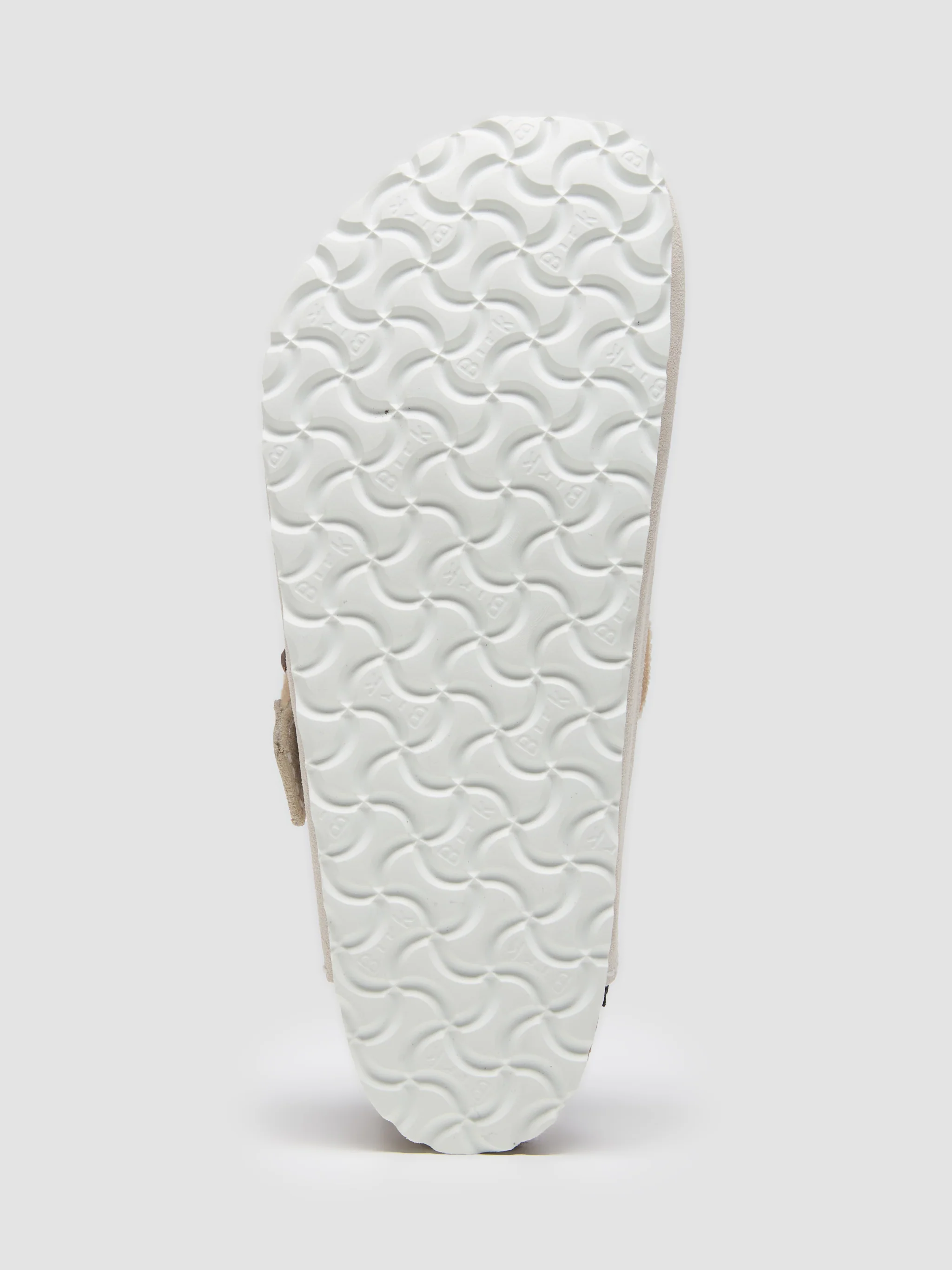 Boston Suede Clog in Eggshell - Image 5