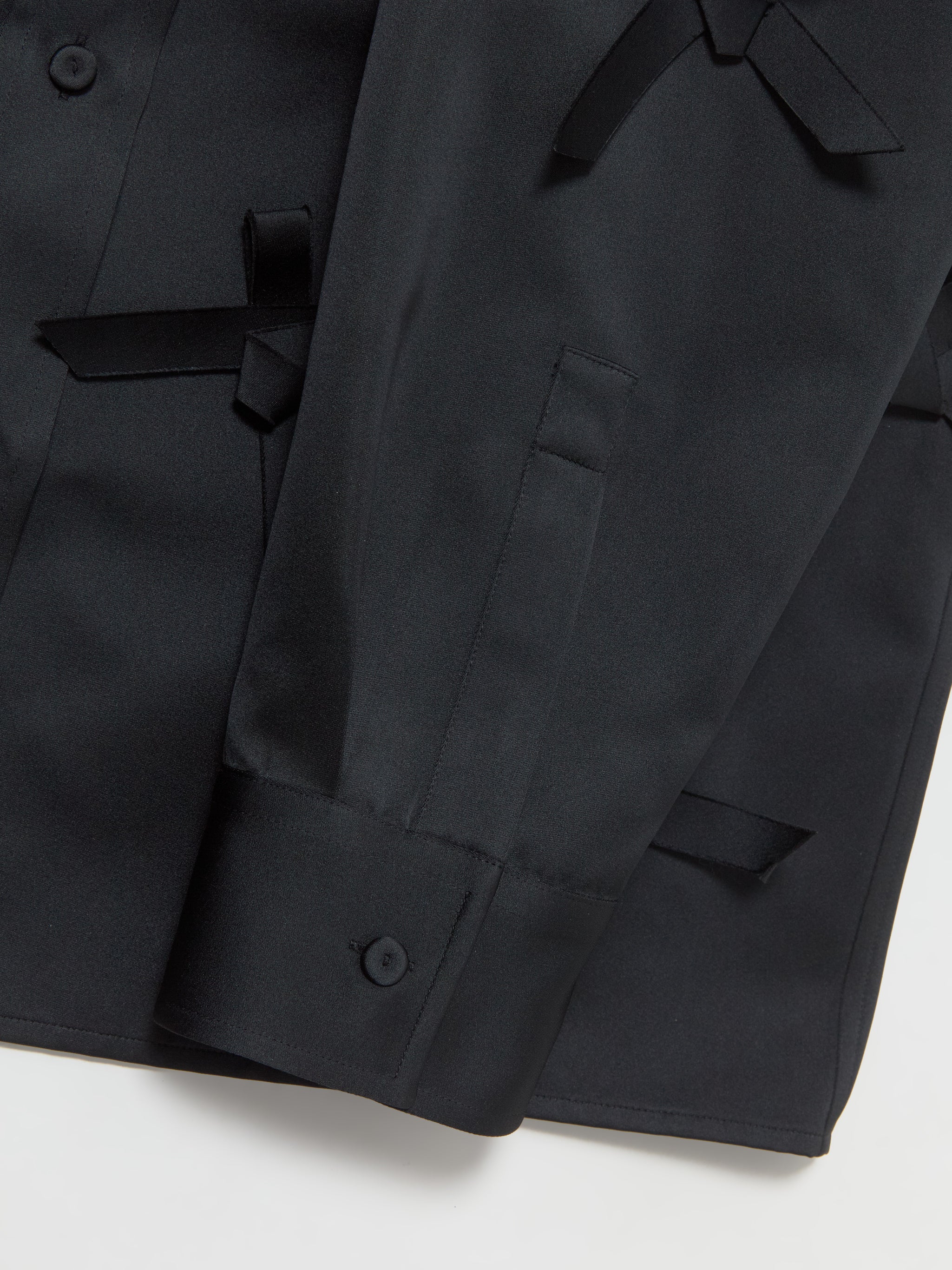 Bows Shirt in Black - Image 6