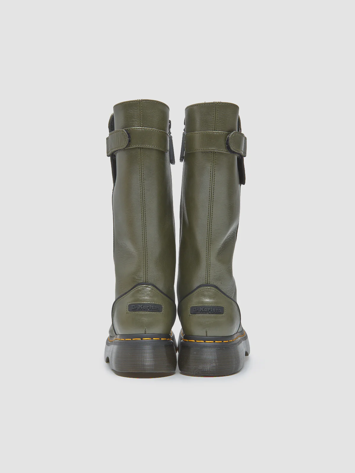 Buzz Hi Boots in Olive Green - Image 4