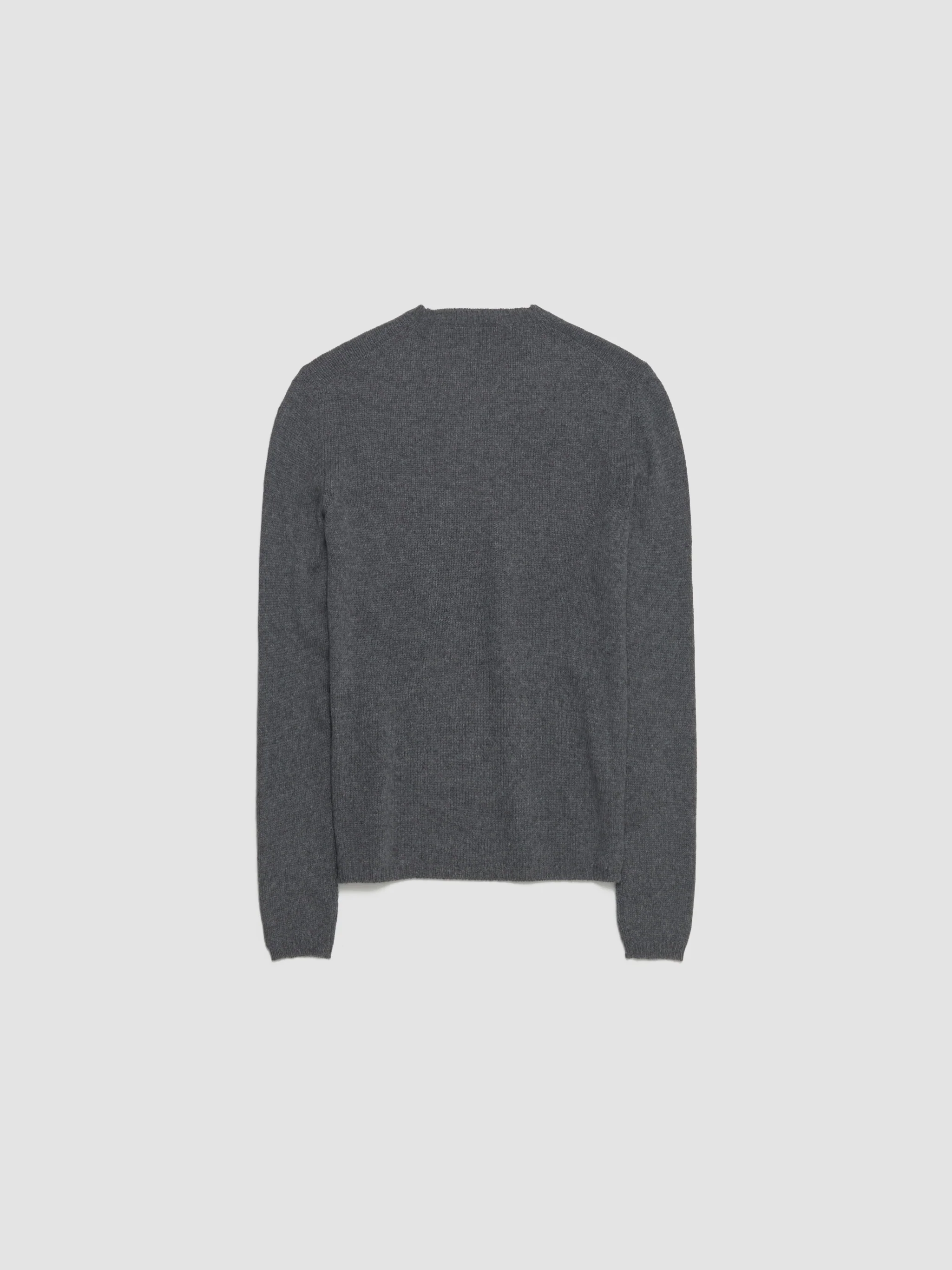 Cashmere Crewneck Sweater in Slate Grey - Image 6