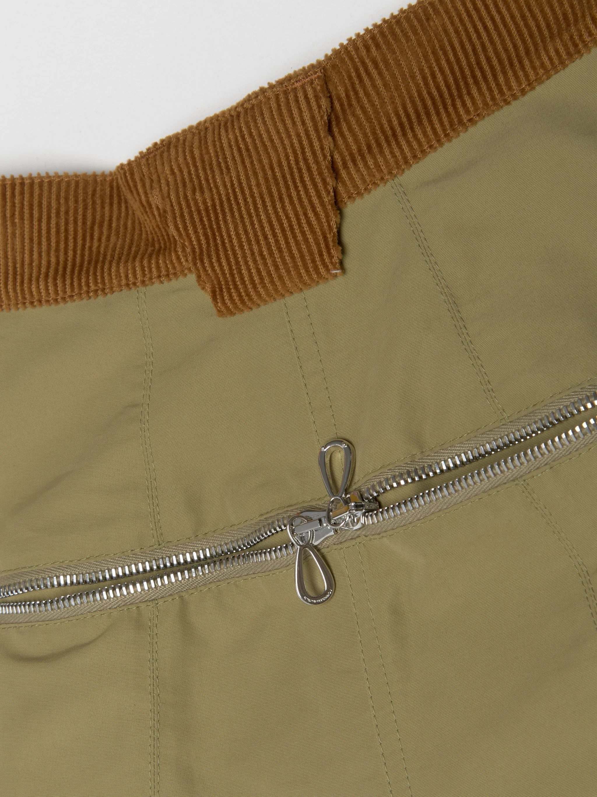 Chasseur Trouser in Olive Green & Honey - Image 6