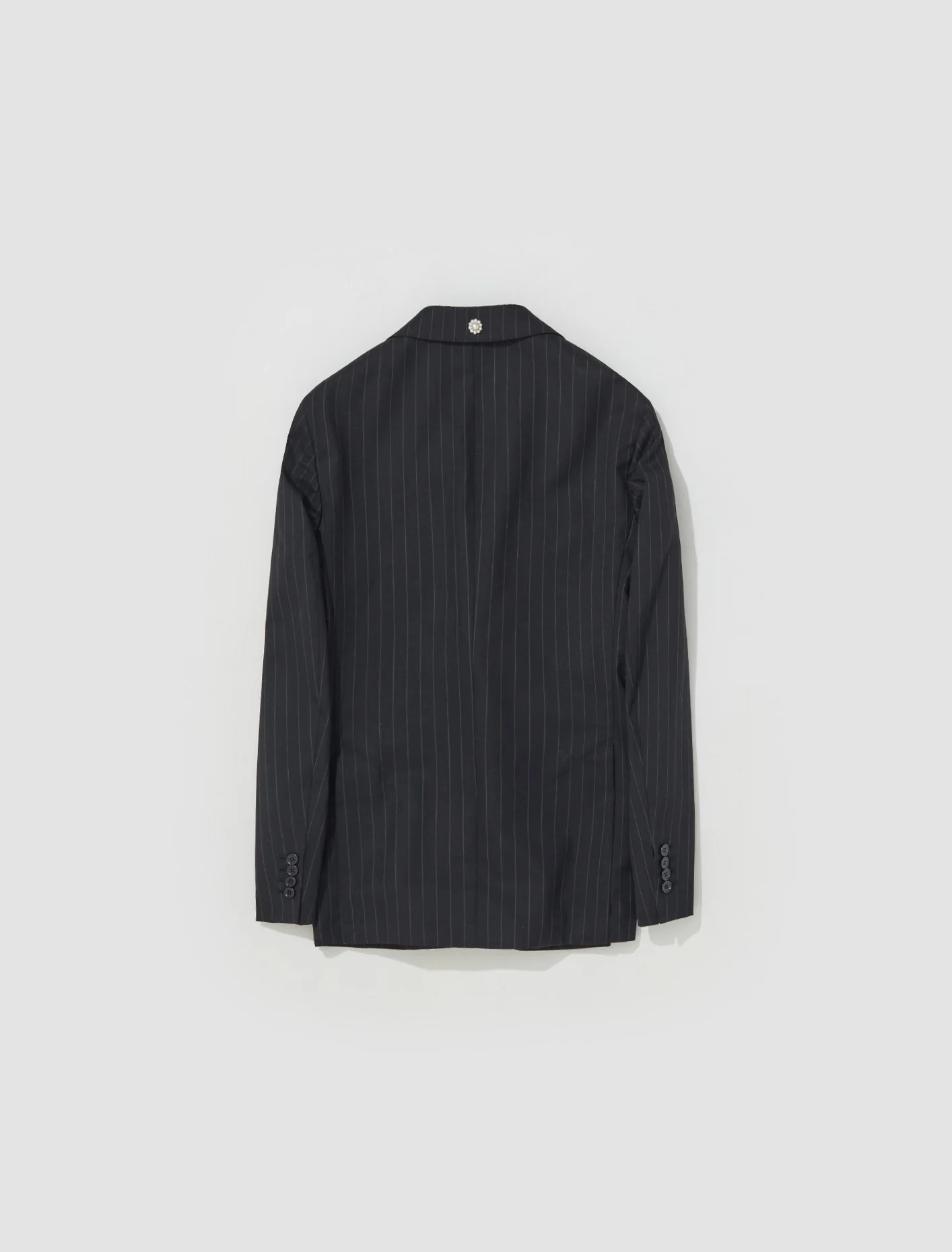 Classic Tailored Jacket in Charcoal - Image 5