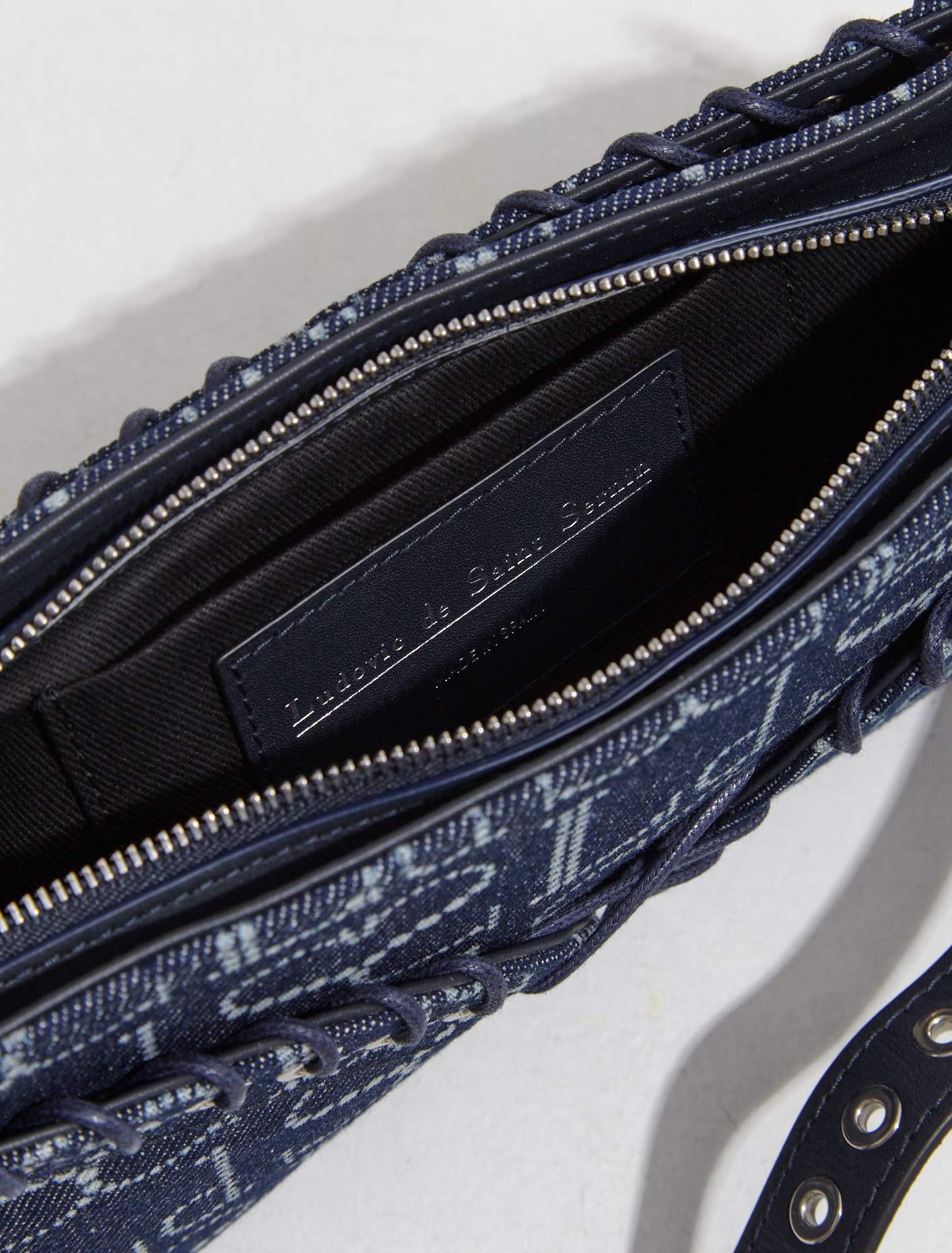 Cleavage Bag in Indigo Monogram - Image 3