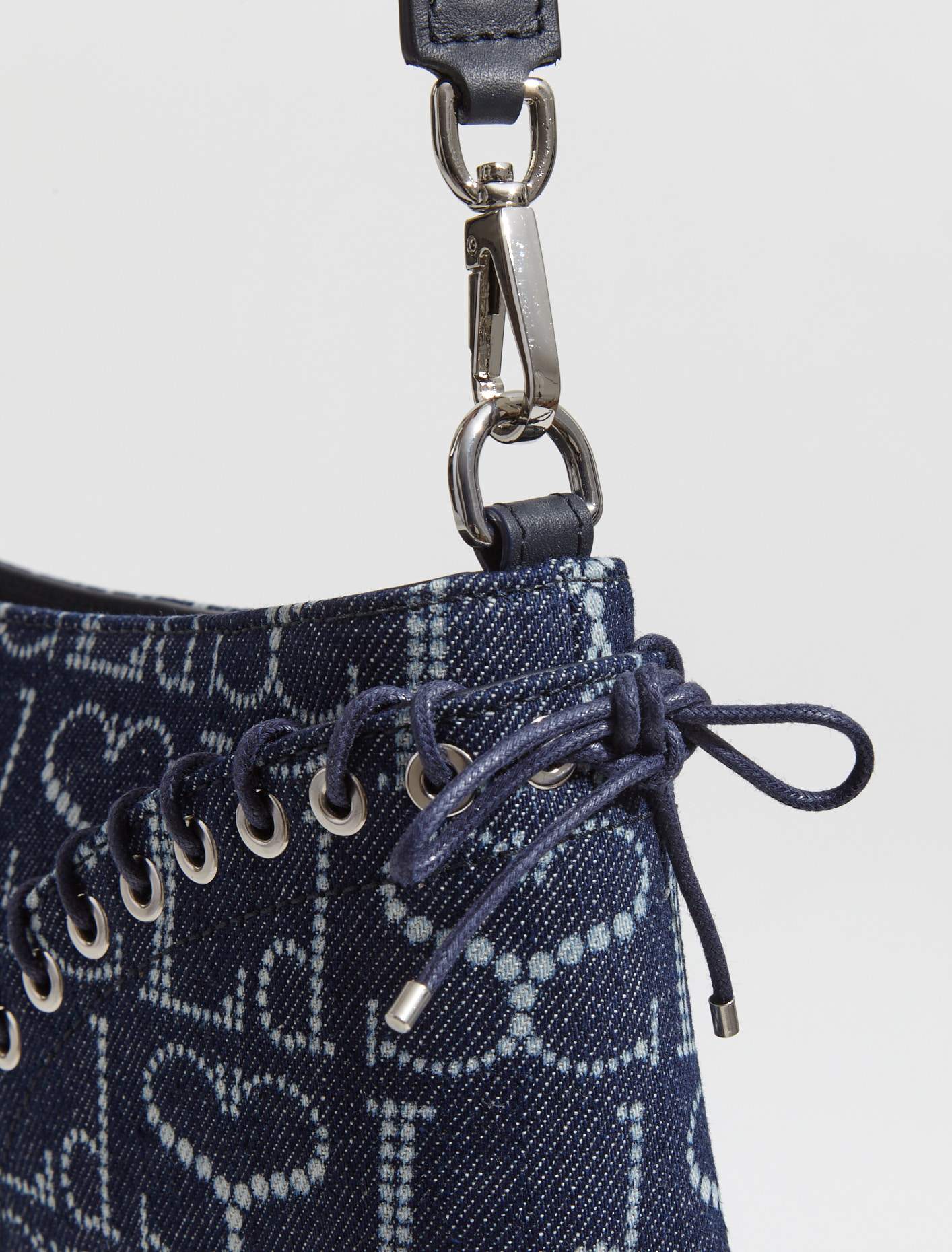 Cleavage Bag in Indigo Monogram - Image 4