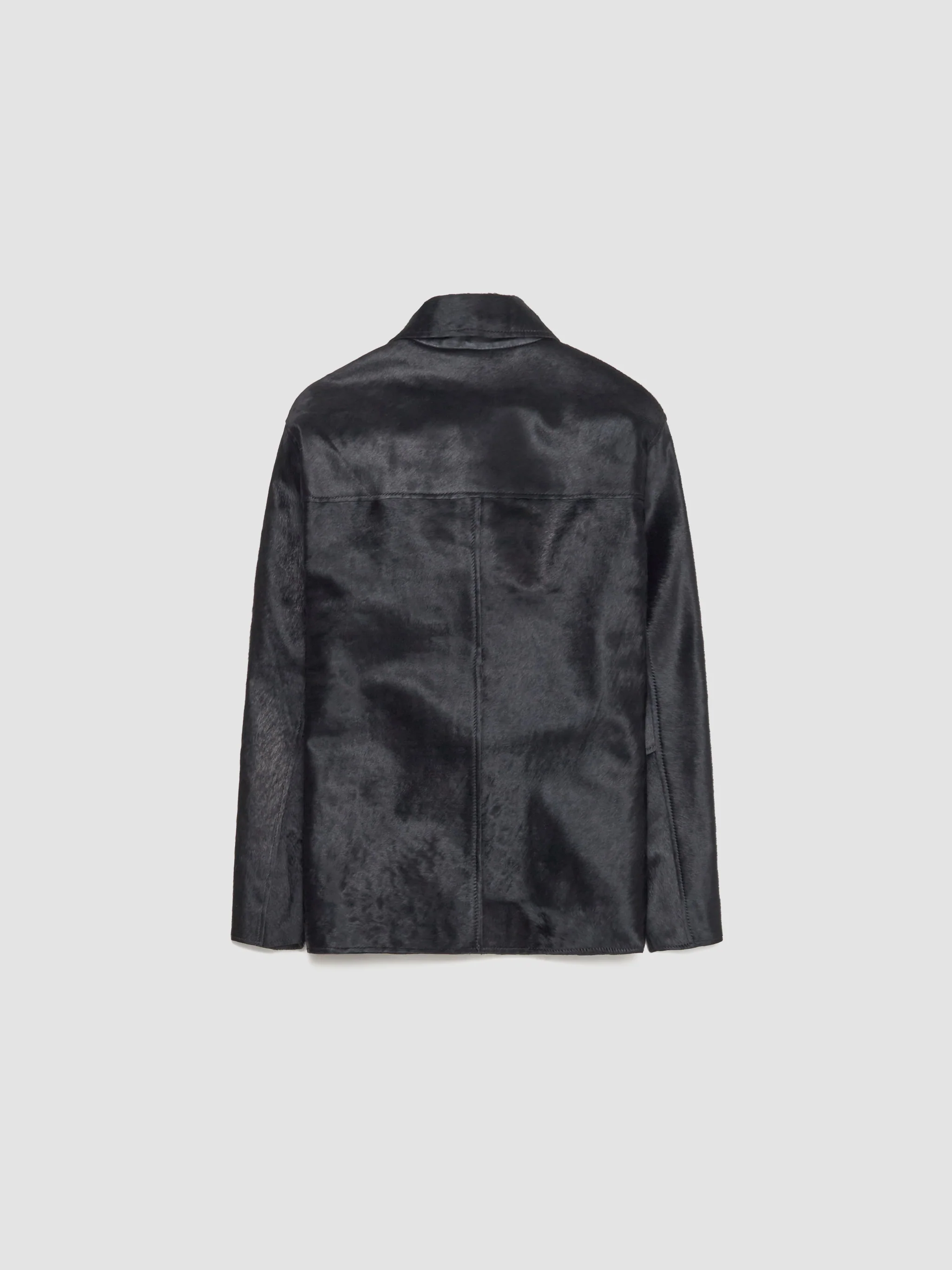 Coach Cow Hide Jacket in Black - Image 4