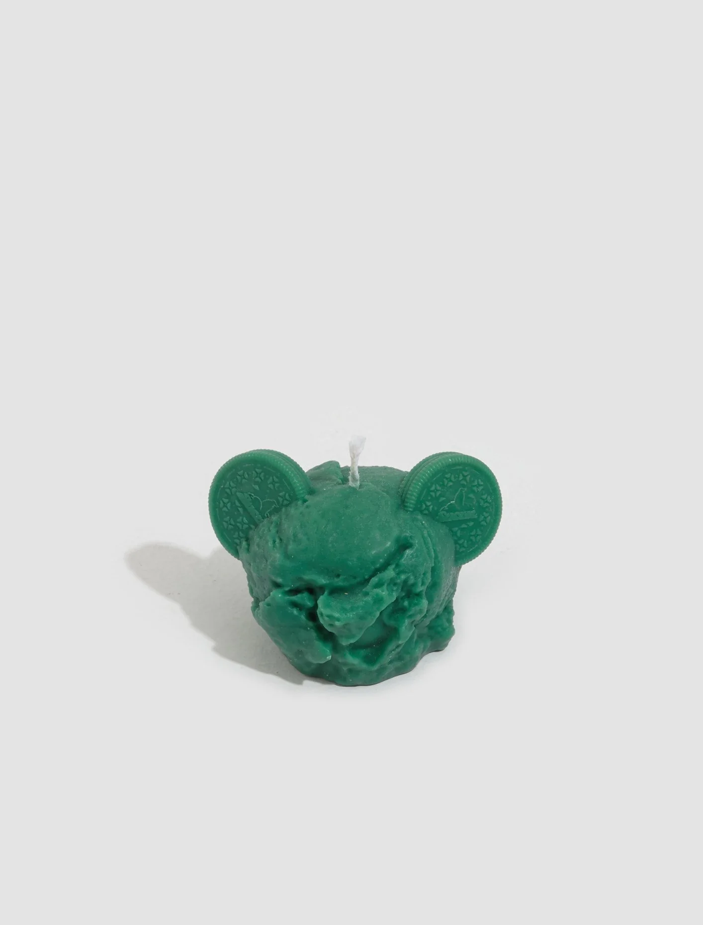 Cool Bear Candle in Green - Image 4