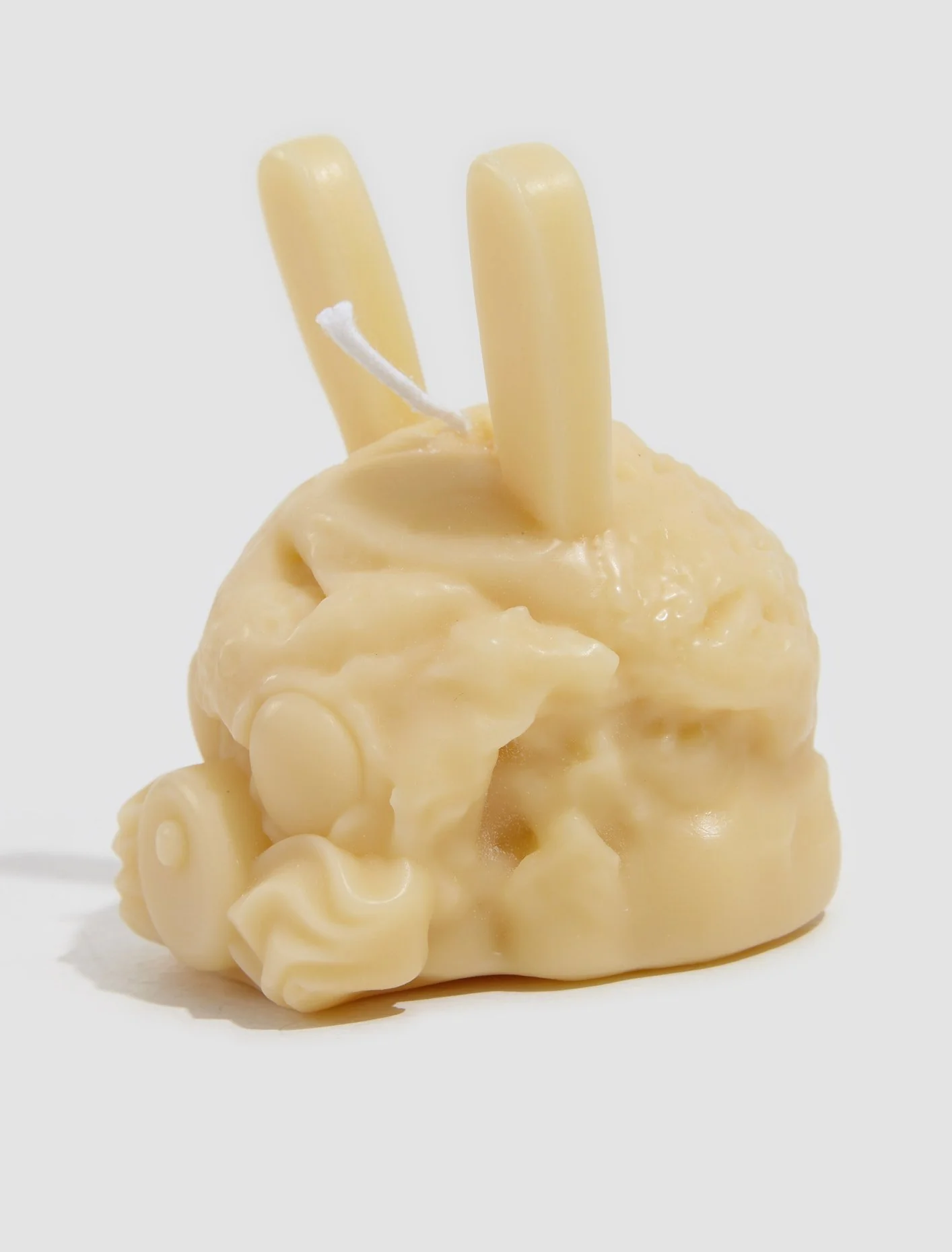Cool Bunny Candle in Beige - Image 3