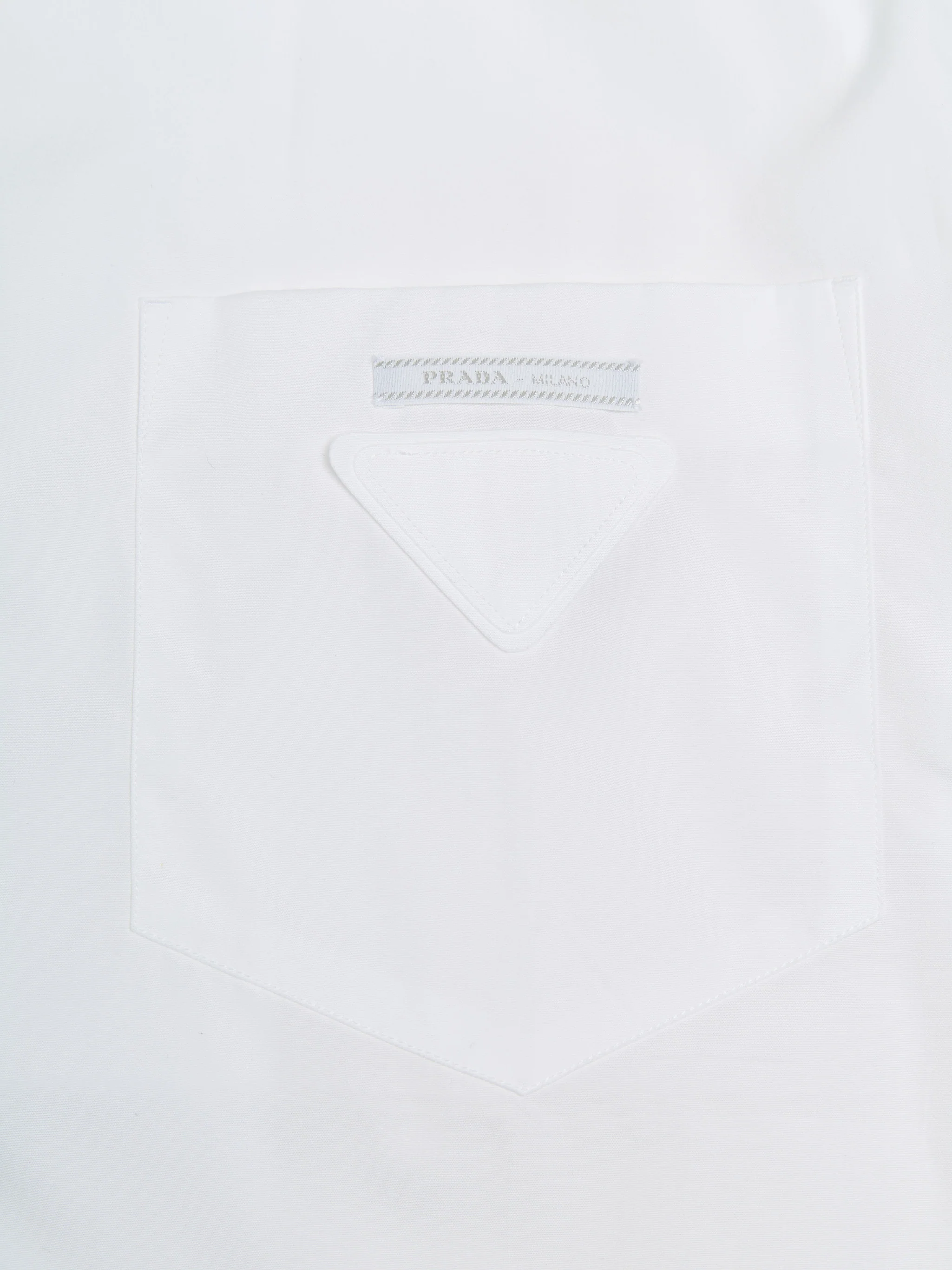 Cotton Bowling Shirt in White - Image 6