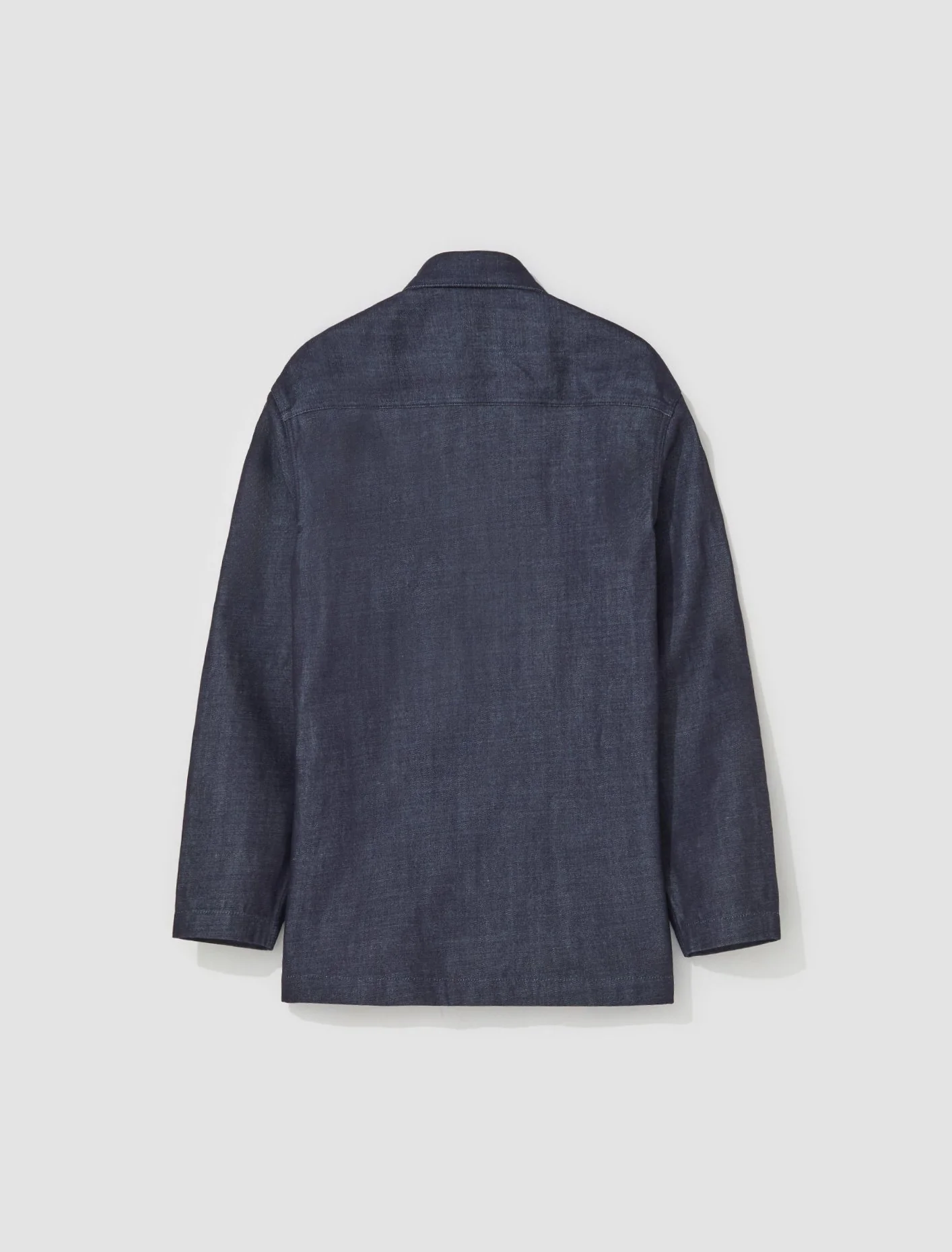 Cotton Shirt in Magnet - Image 4