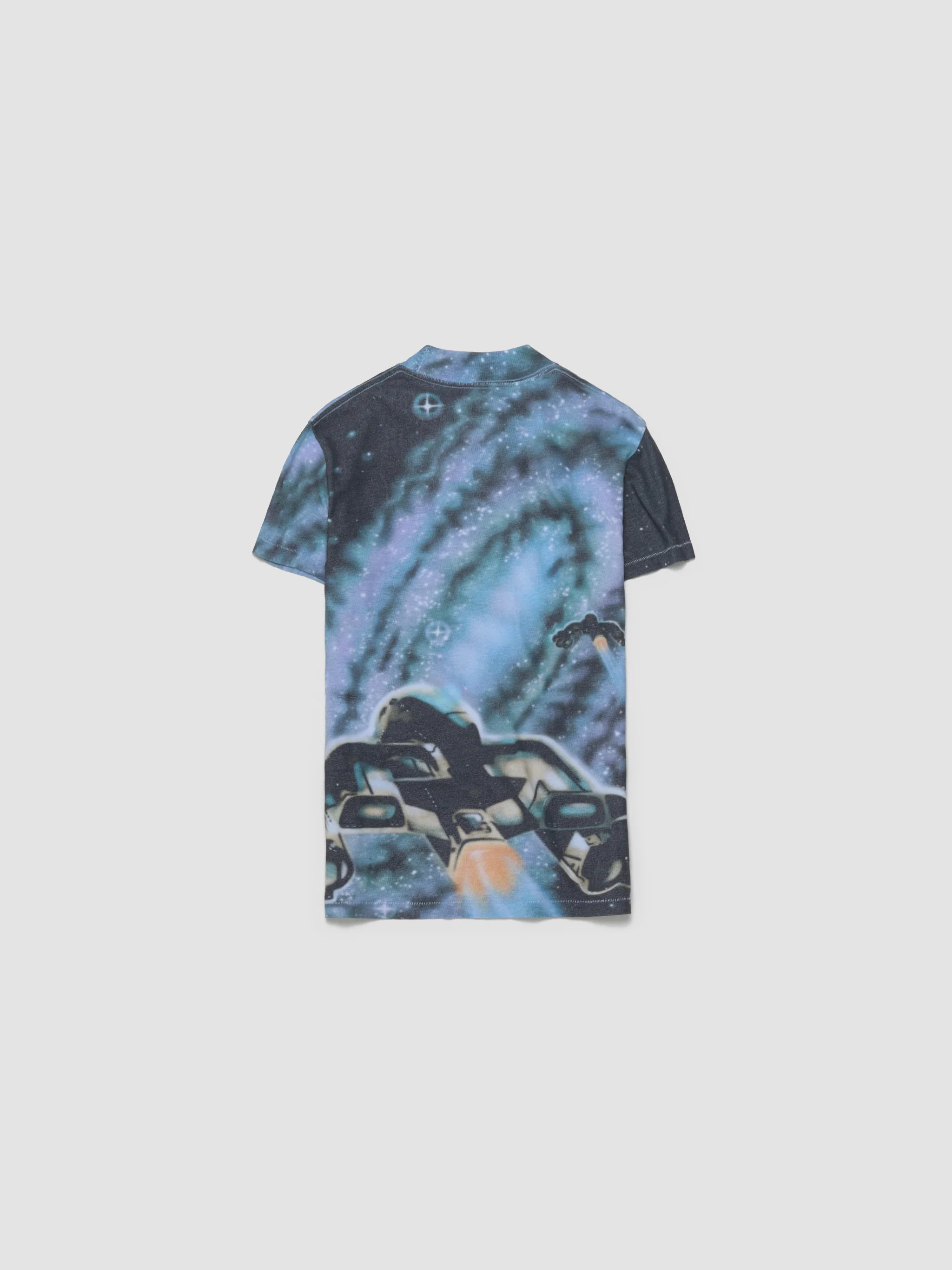 Cotton T-Shirt in Space Print - Image 4