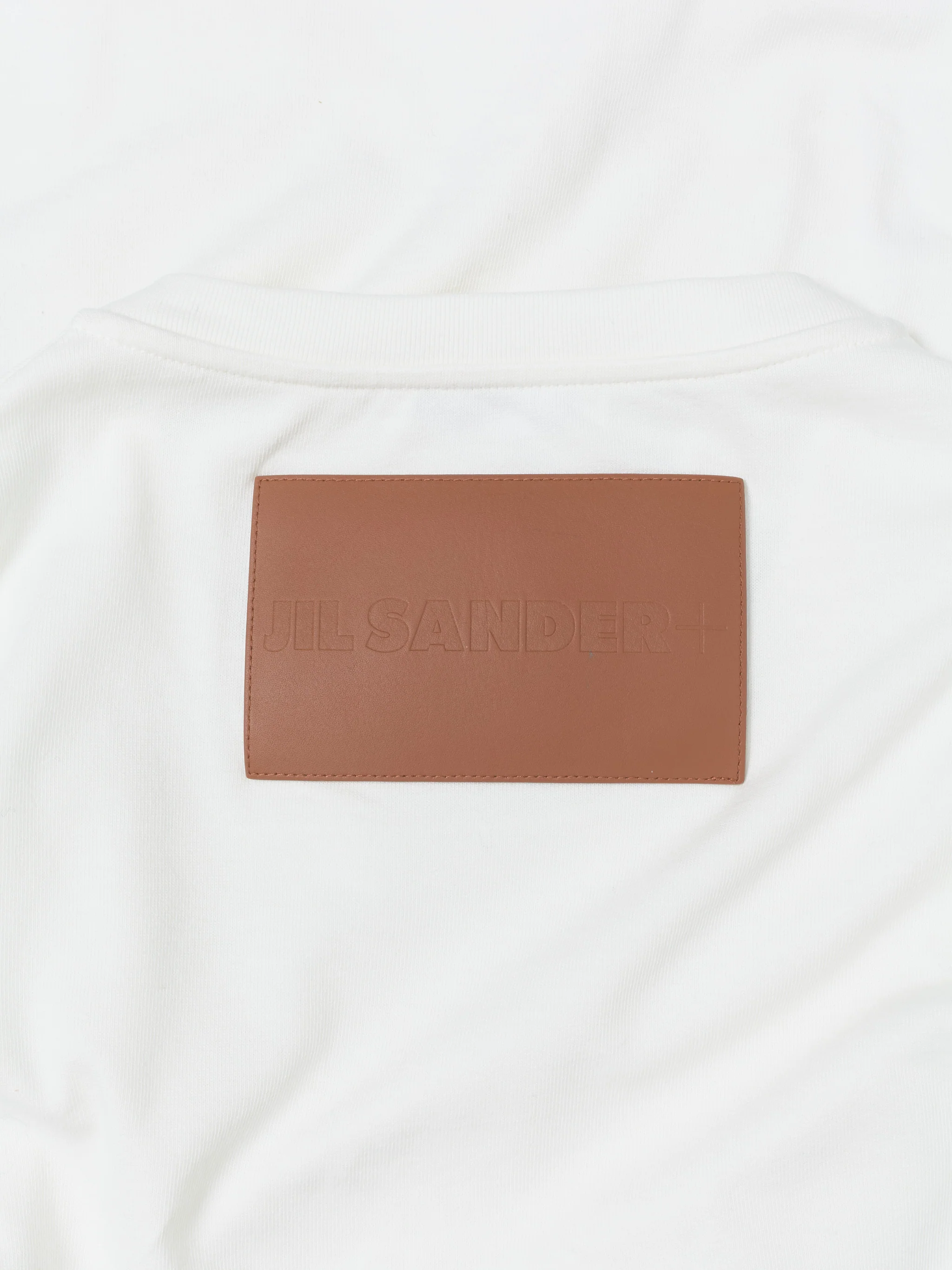 Crewneck Longsleeve T-Shirt in Porcelain - Image 5