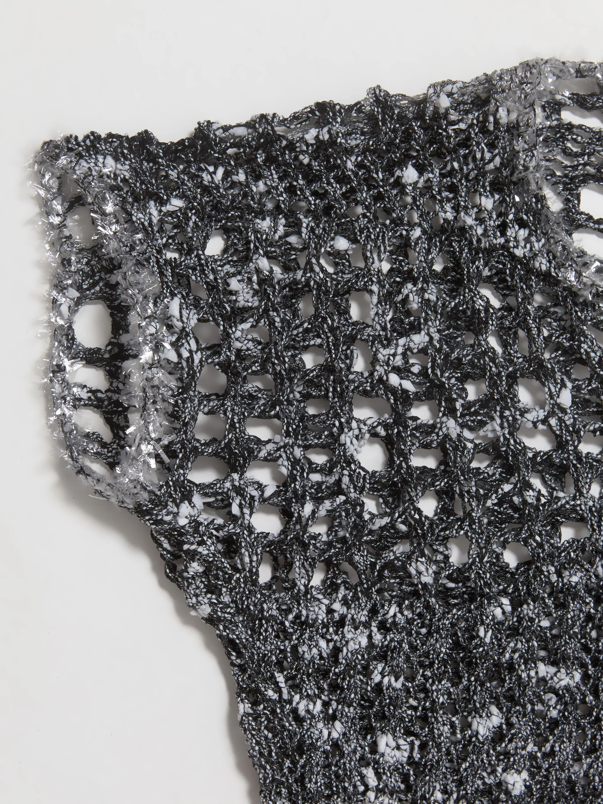 Crochet T-Shirt in Black - Image 5