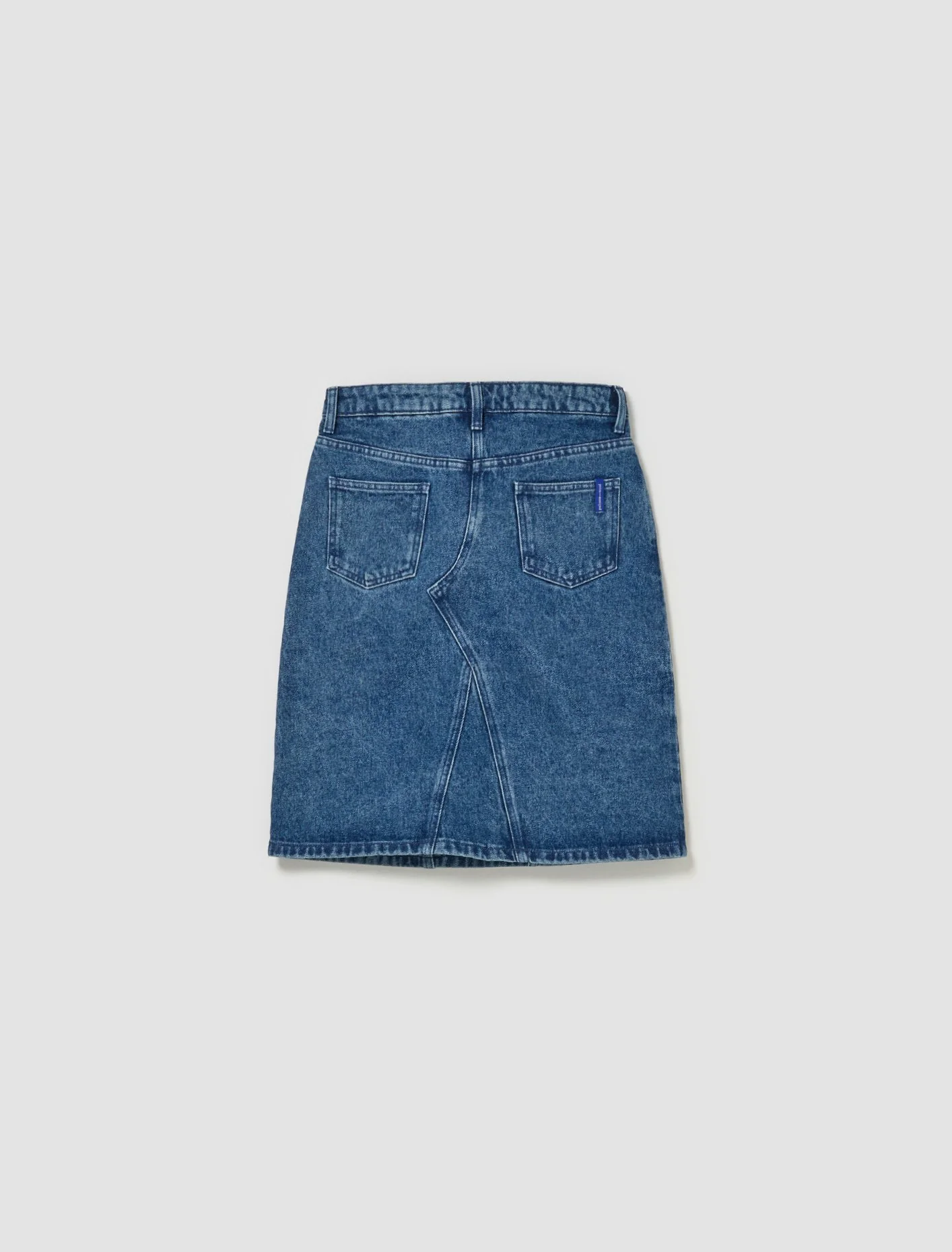 Crowd Skirt in Denim - Image 4