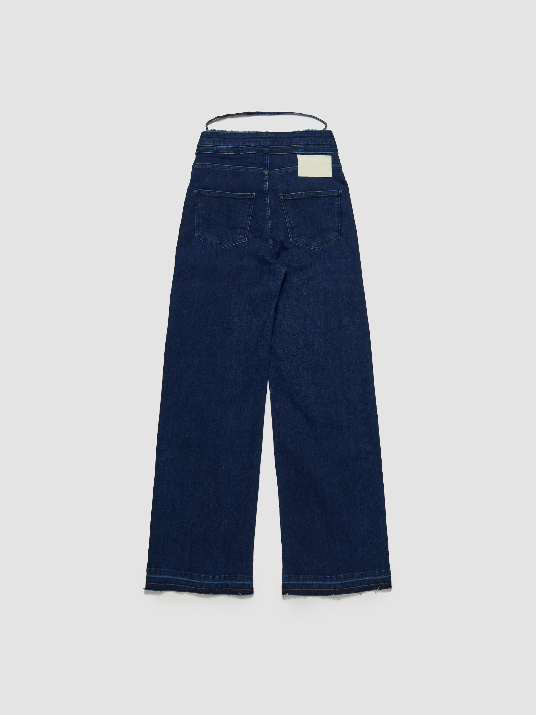 Double Fold Pants in Blue - Image 7
