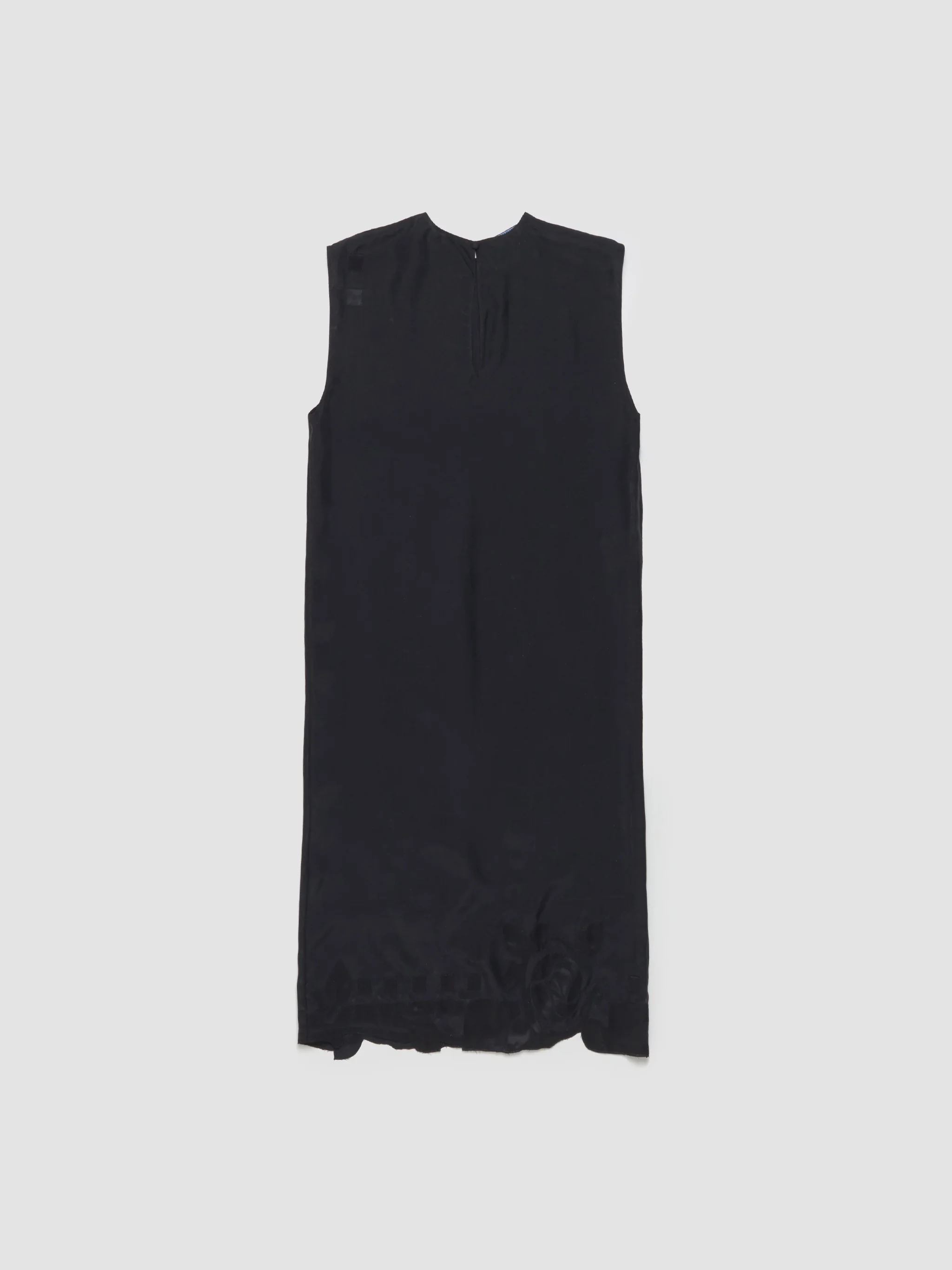Dress with Embroidery in Black - Image 7