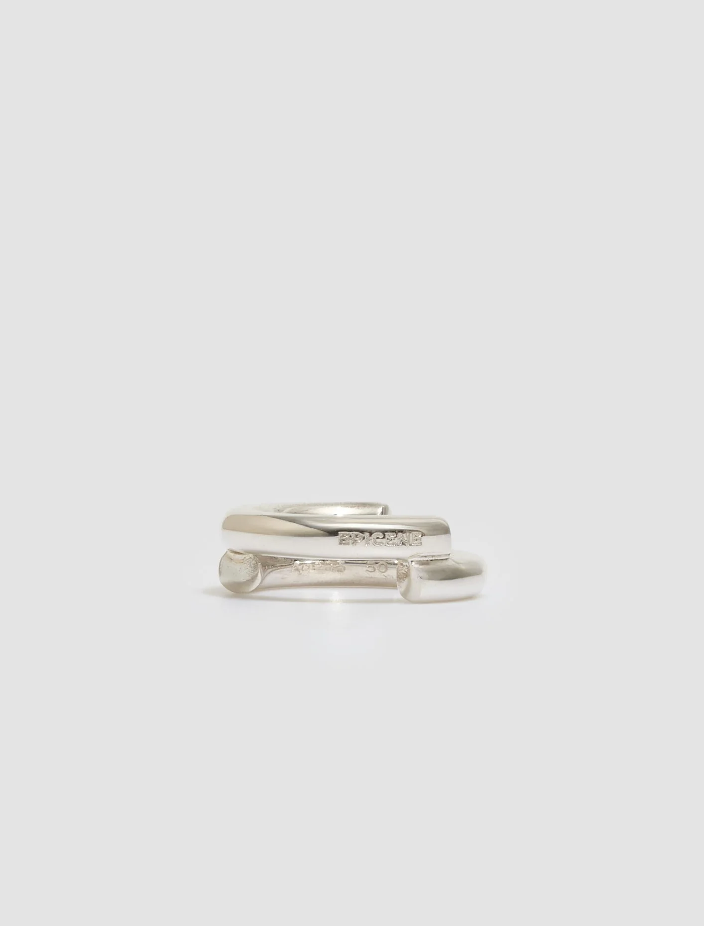 Dual Ring in Silver - Image 3
