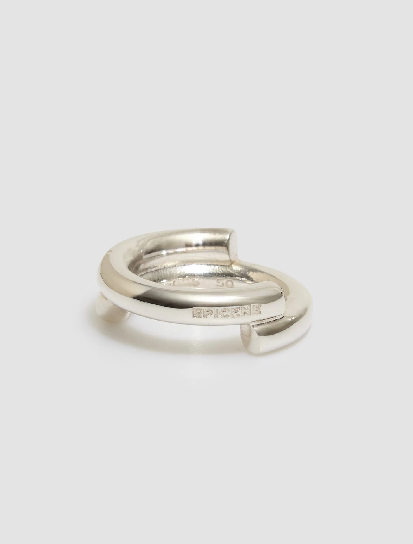 Dual Ring in Silver - Image 4