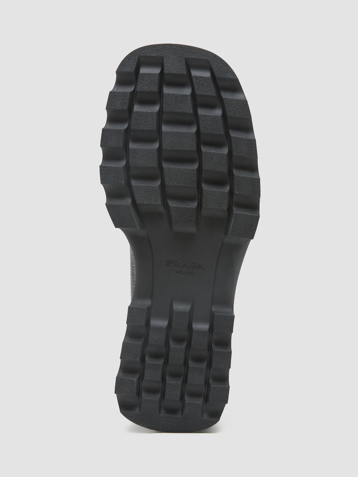 Embossed Leather Derby Shoes in Black - Image 5