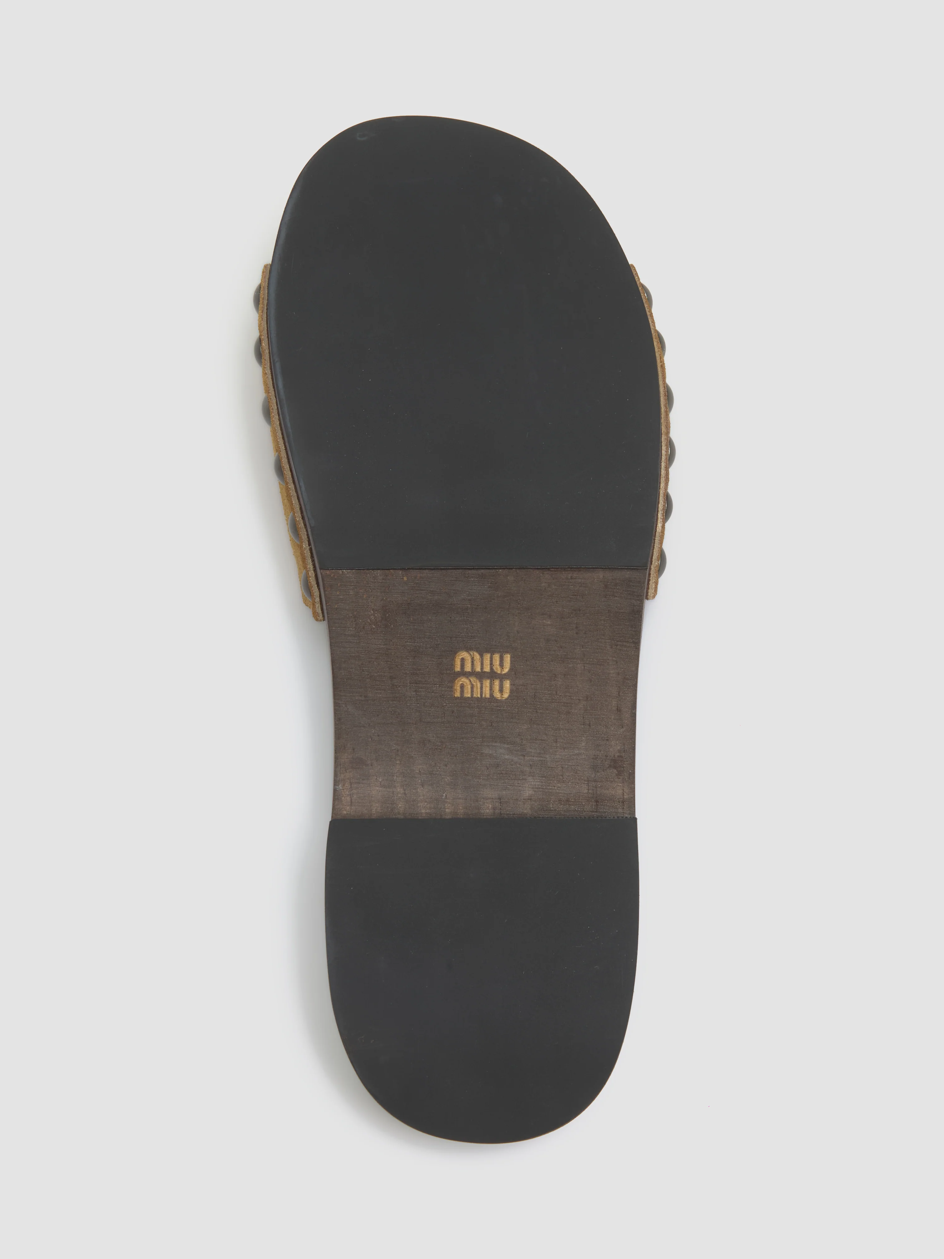 Faded Suede Clogs in Cinnamon - Image 6