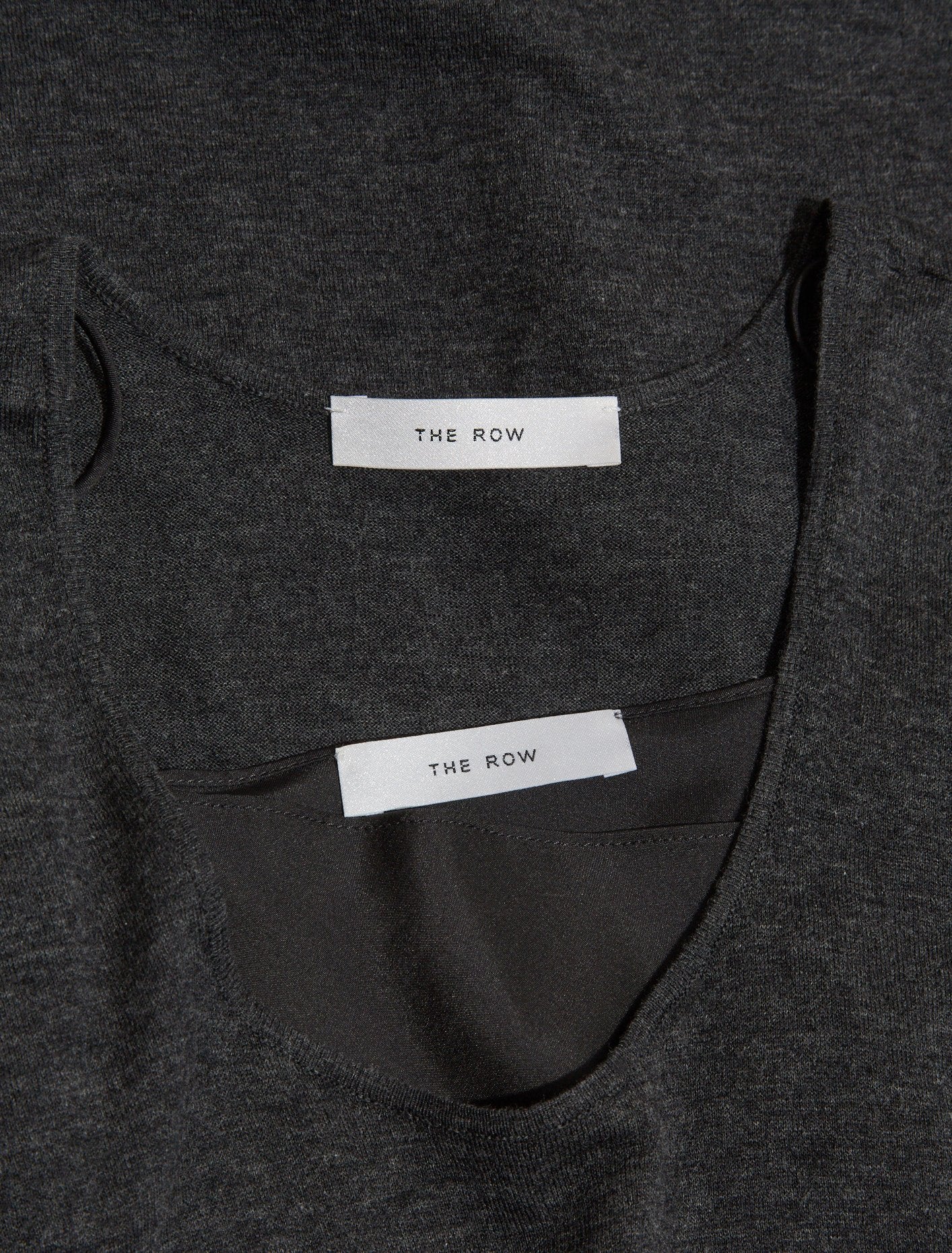 Farissa Dress in Dark Grey Melange - Image 4