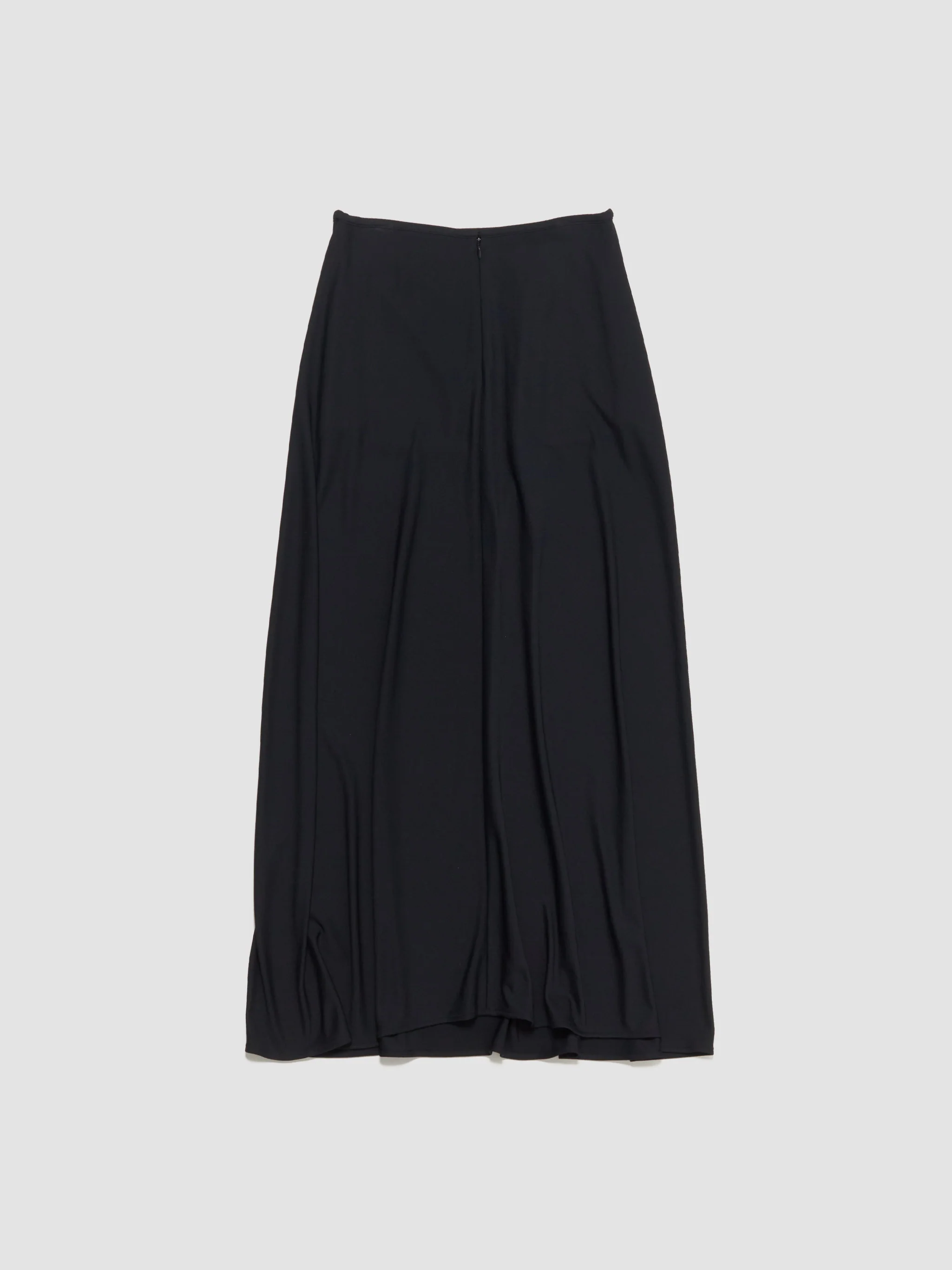 Flared Midi Skirt in Black - Image 6