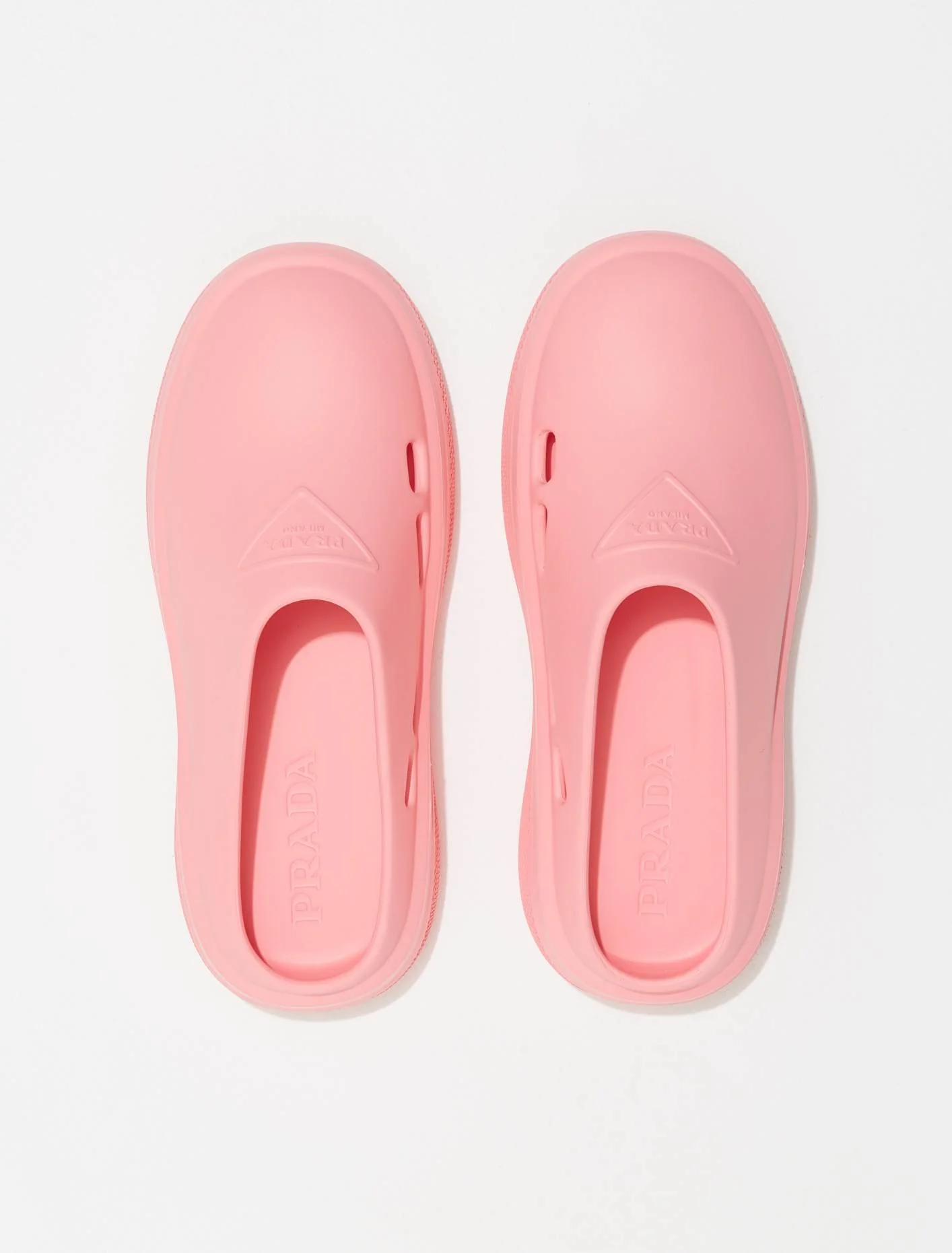Foam Rubber Mules in Begonia Pink - Image 3