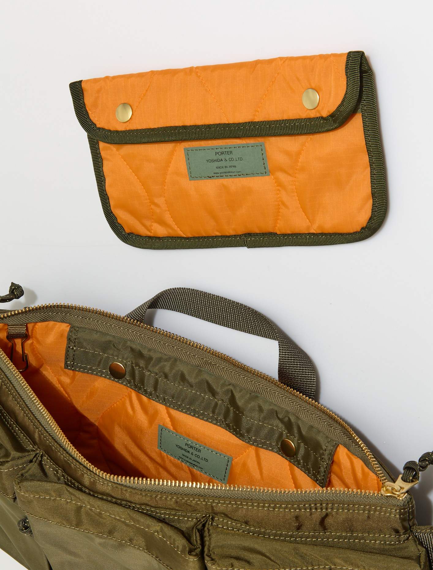 Force Waist Bag in Olive Drab - Image 4