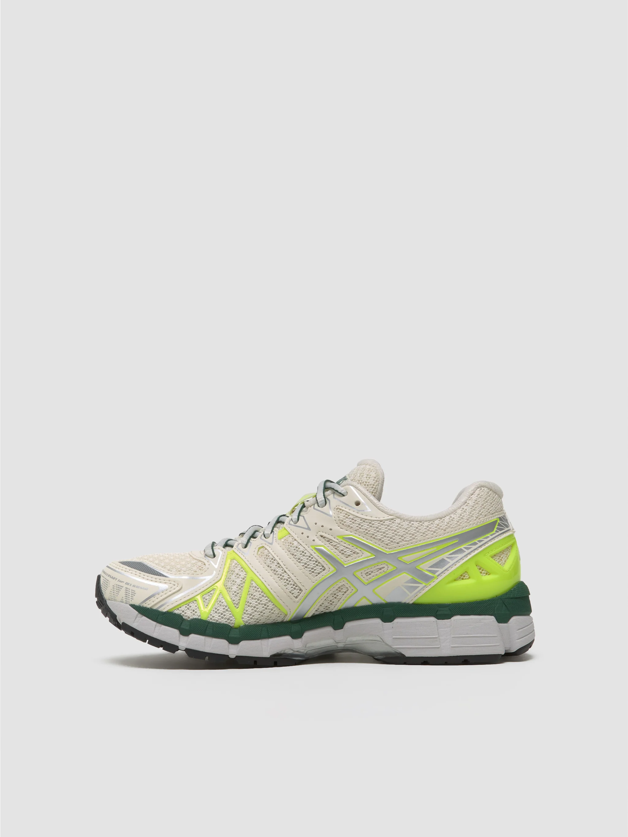 GEL-KAYANO 20 Sneaker in Cream & Pure Silver - Image 6