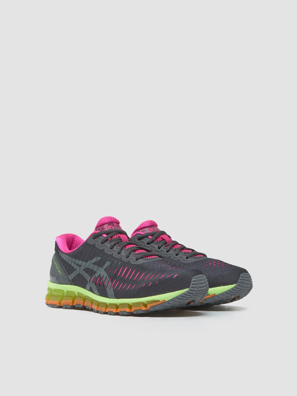 GEL-QUANTUM 360 I Sneaker in Graphite Grey & Hazard Green - Image 2