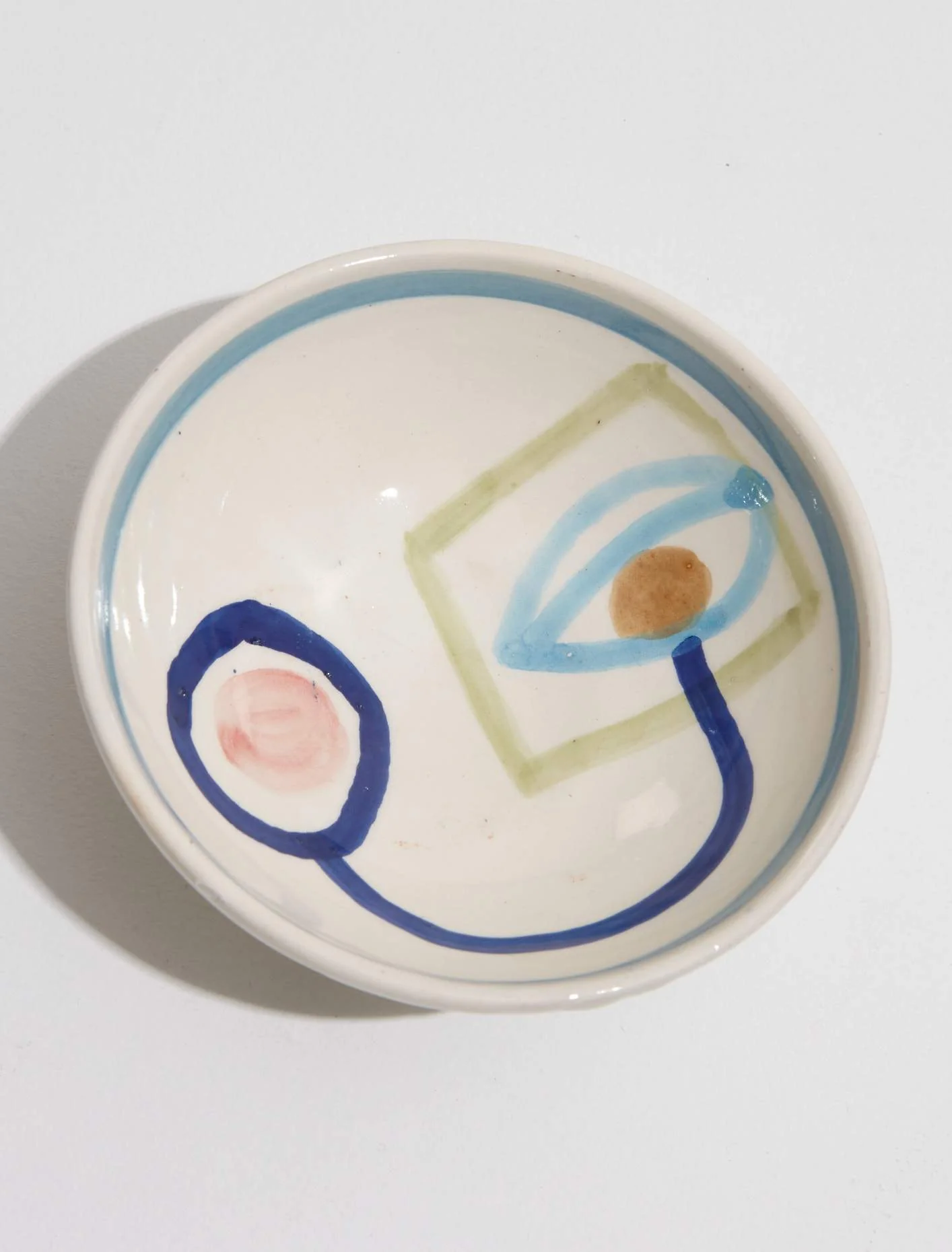 Handpainted Bowl "Aperitivo Bowl Face" - Image 3