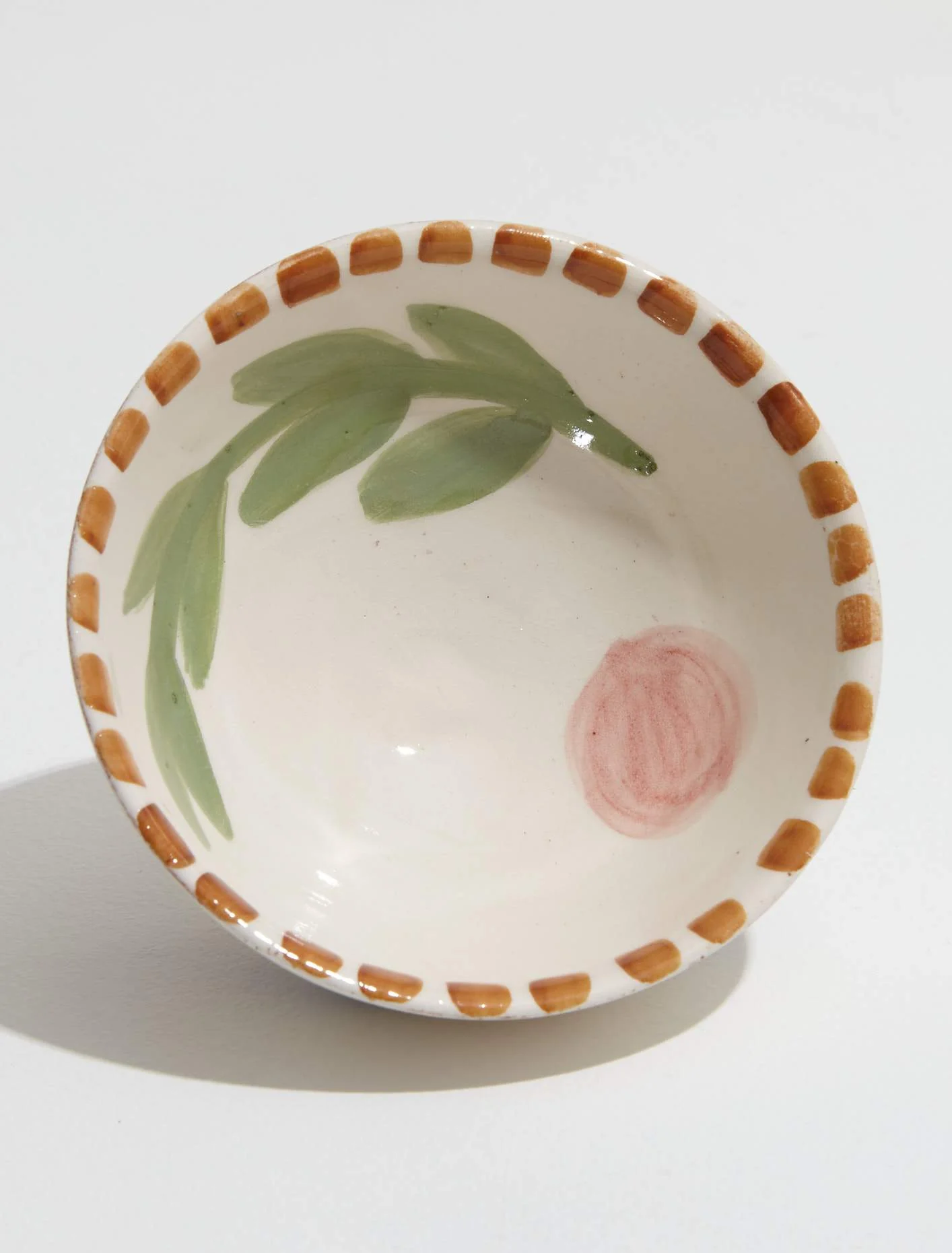 Handpainted Bowl "Guergaa Vine Bowl" - Image 3