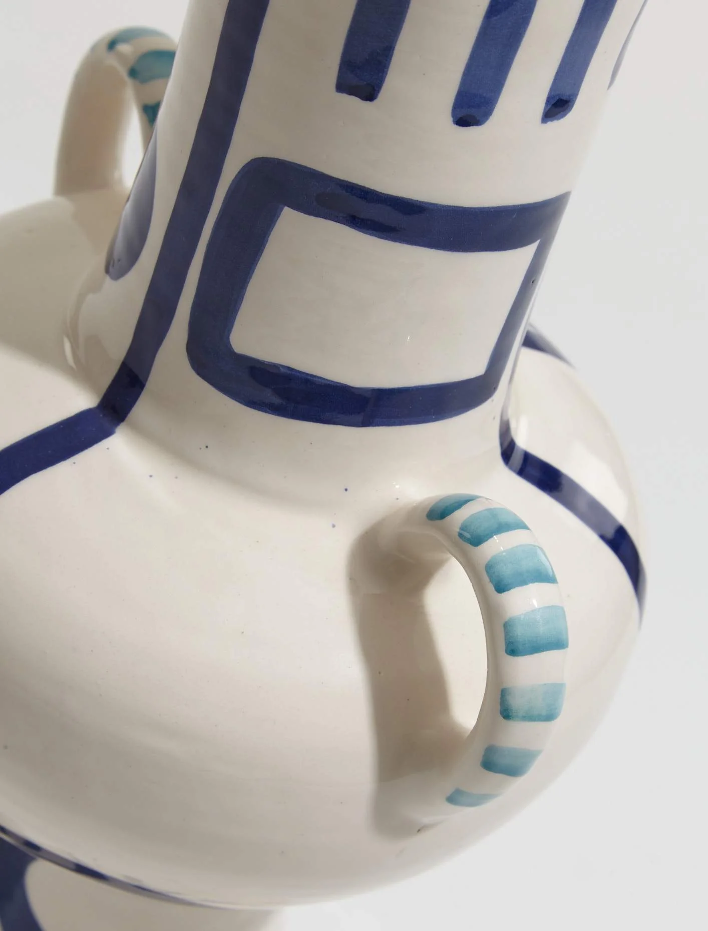 Handpainted Vase "Les Oreilles 4" - Image 3