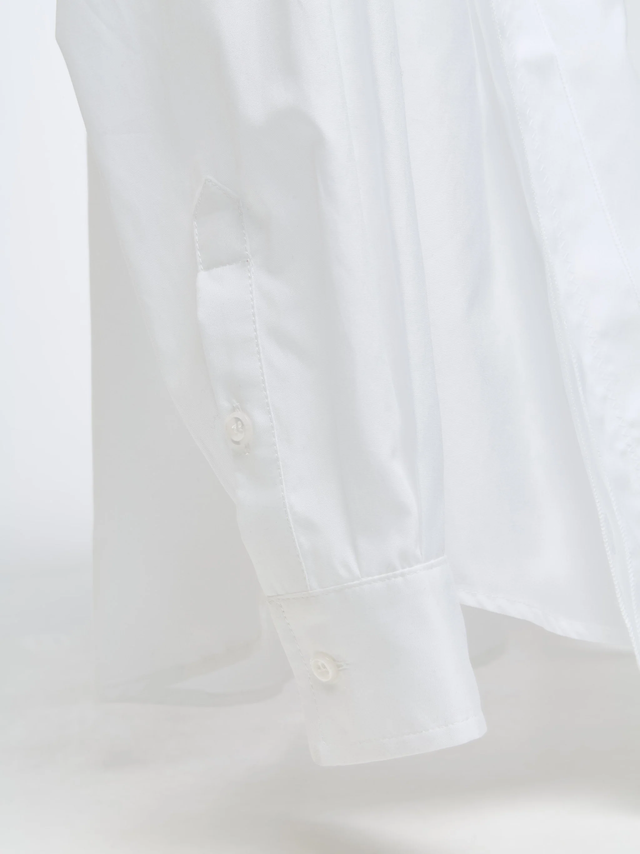 Inverted Seam Classic Fit Shirt in White - Image 3