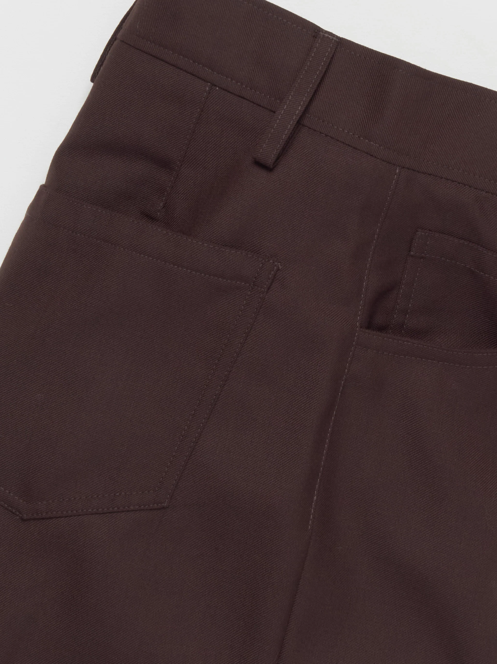 Jiro Trousers in Sludge Wool - Image 3