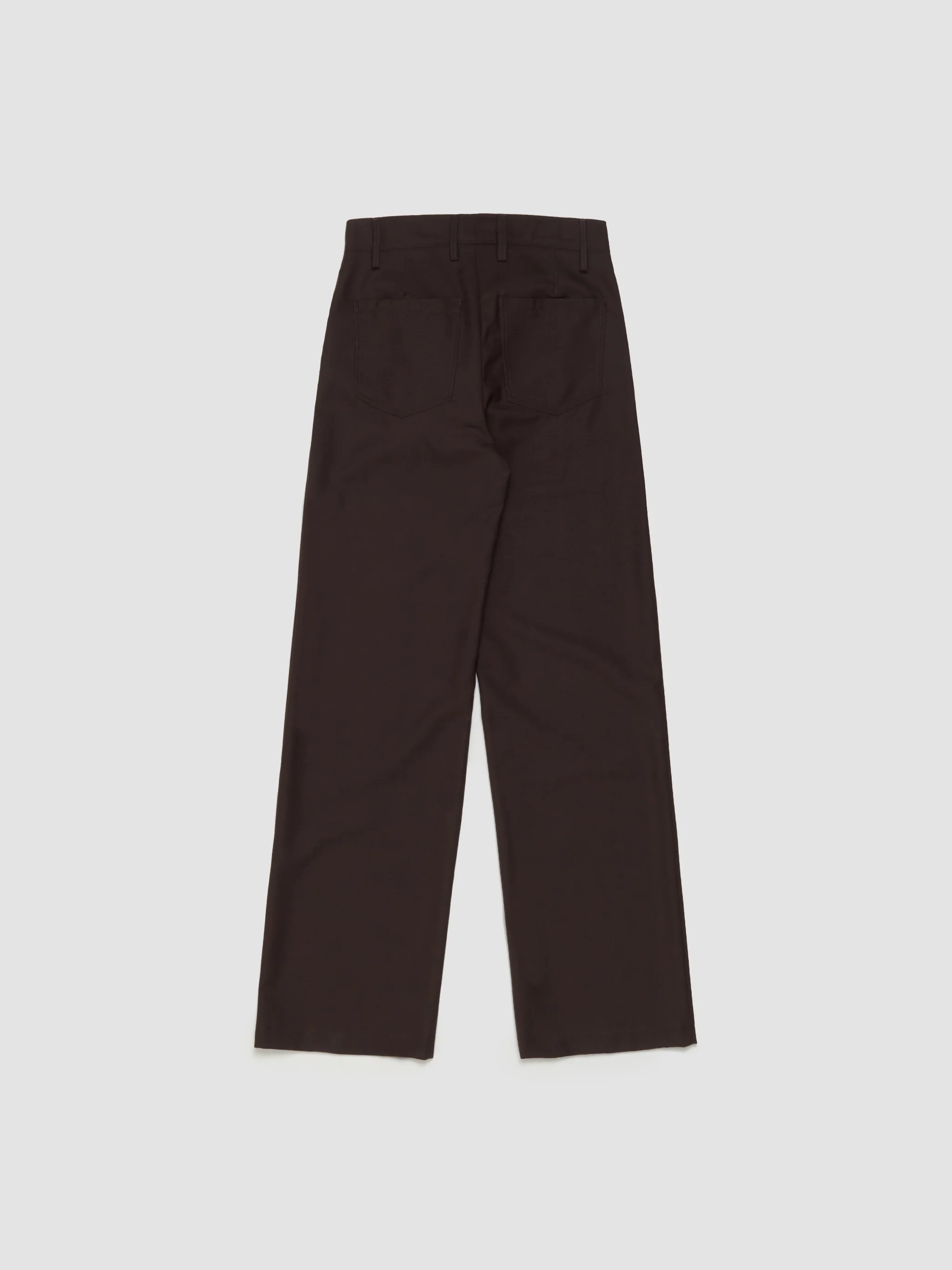 Jiro Trousers in Sludge Wool - Image 4