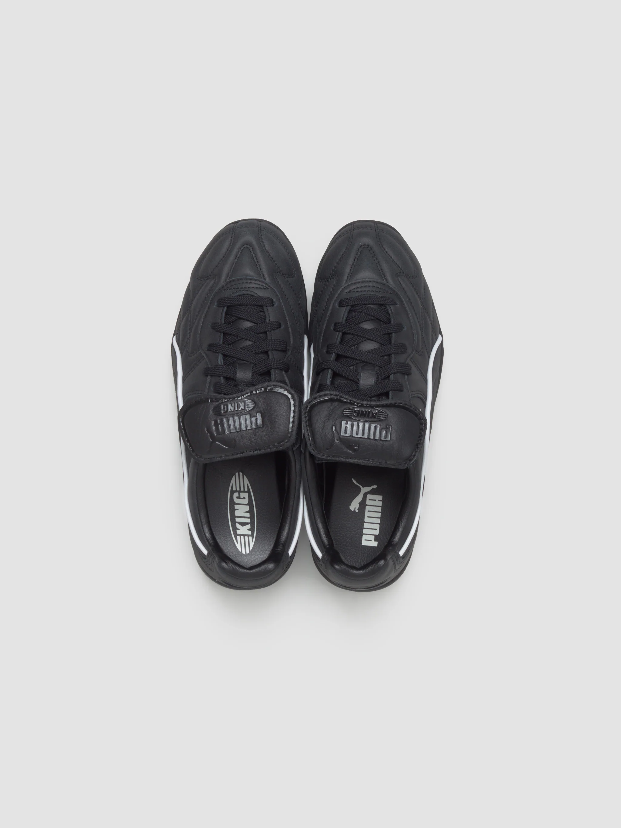 King Indoor Premium Sneaker in Black & White - Image 3