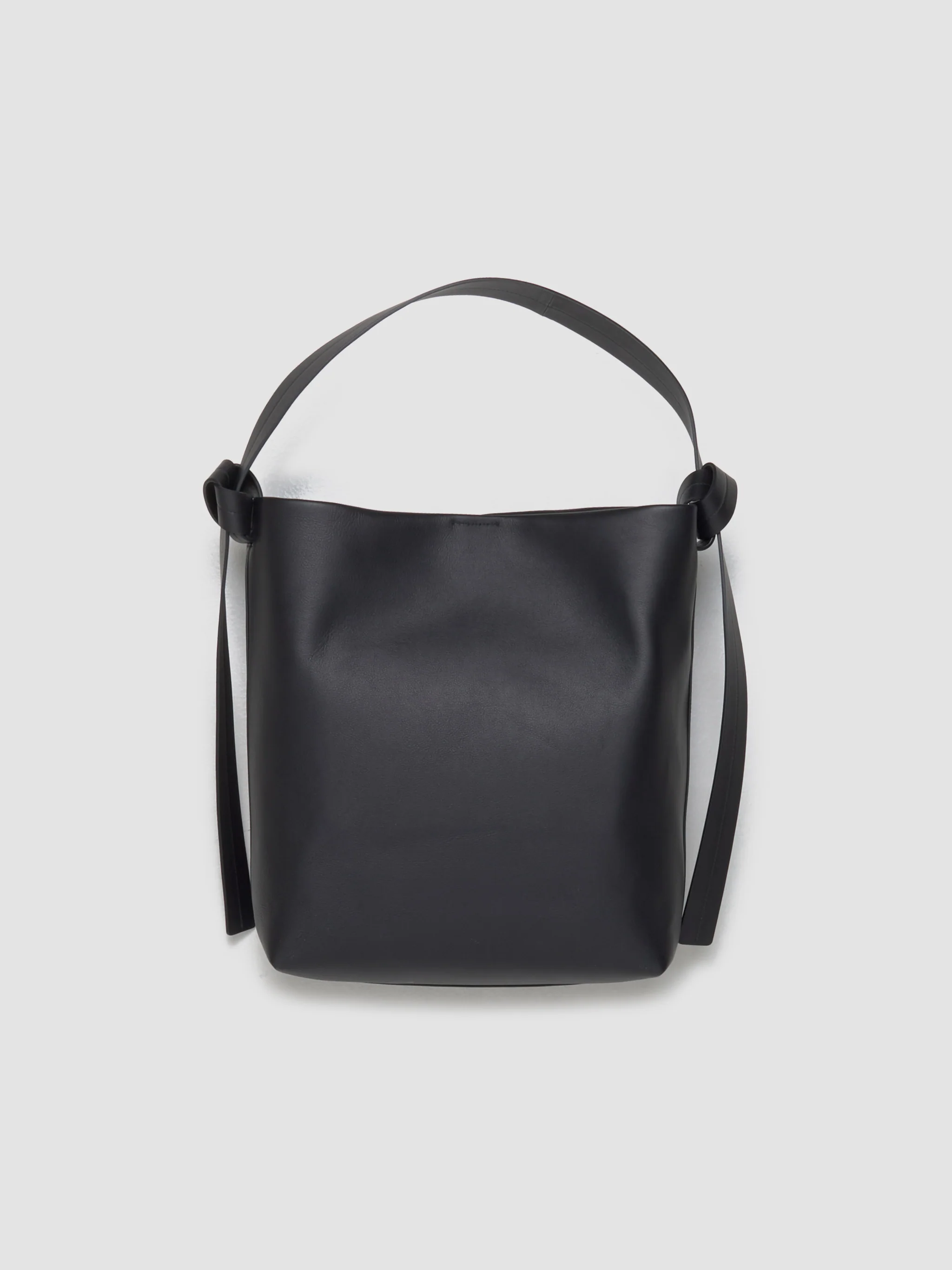 Knot Hobo Medium Bag in Black - Image 3