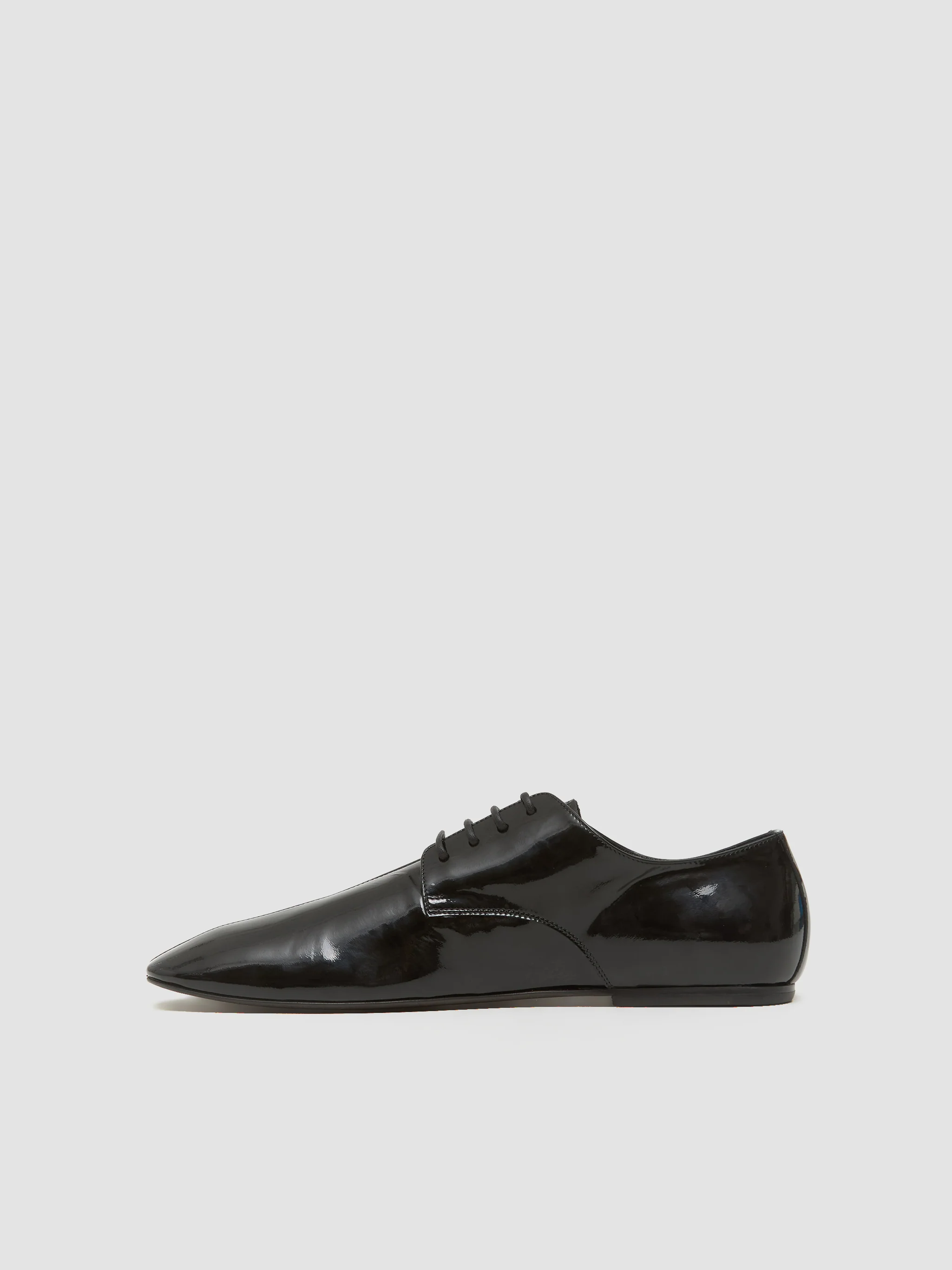 Lace-Up Oxford Shoes in Black - Image 6