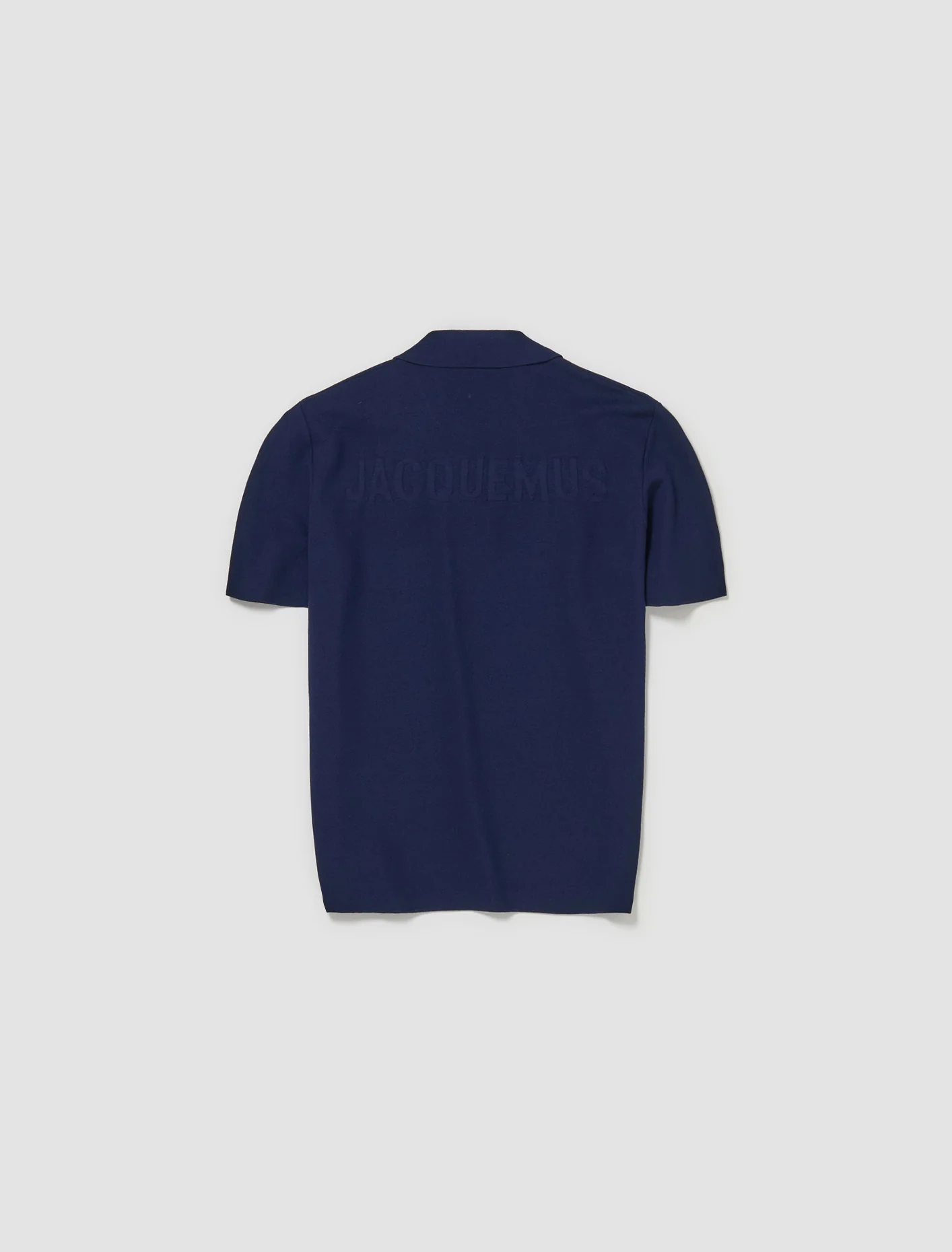 Le Polo Maille in Dark Navy - Image 4