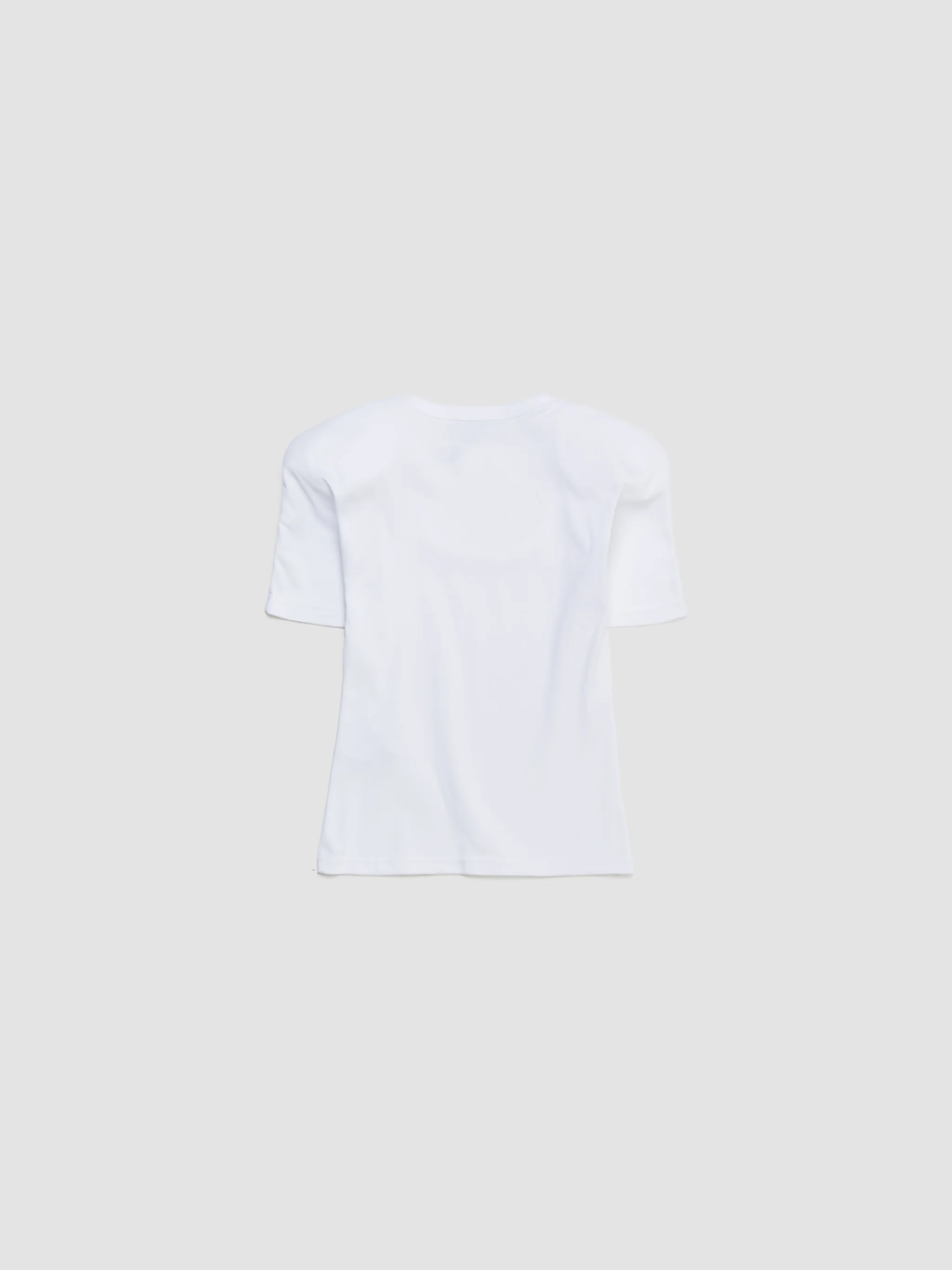 Le T-Shirt Ovalo in White - Image 7