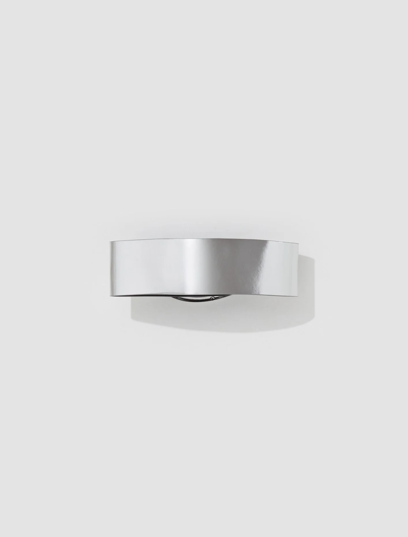Leather Belt in Silver - Image 4